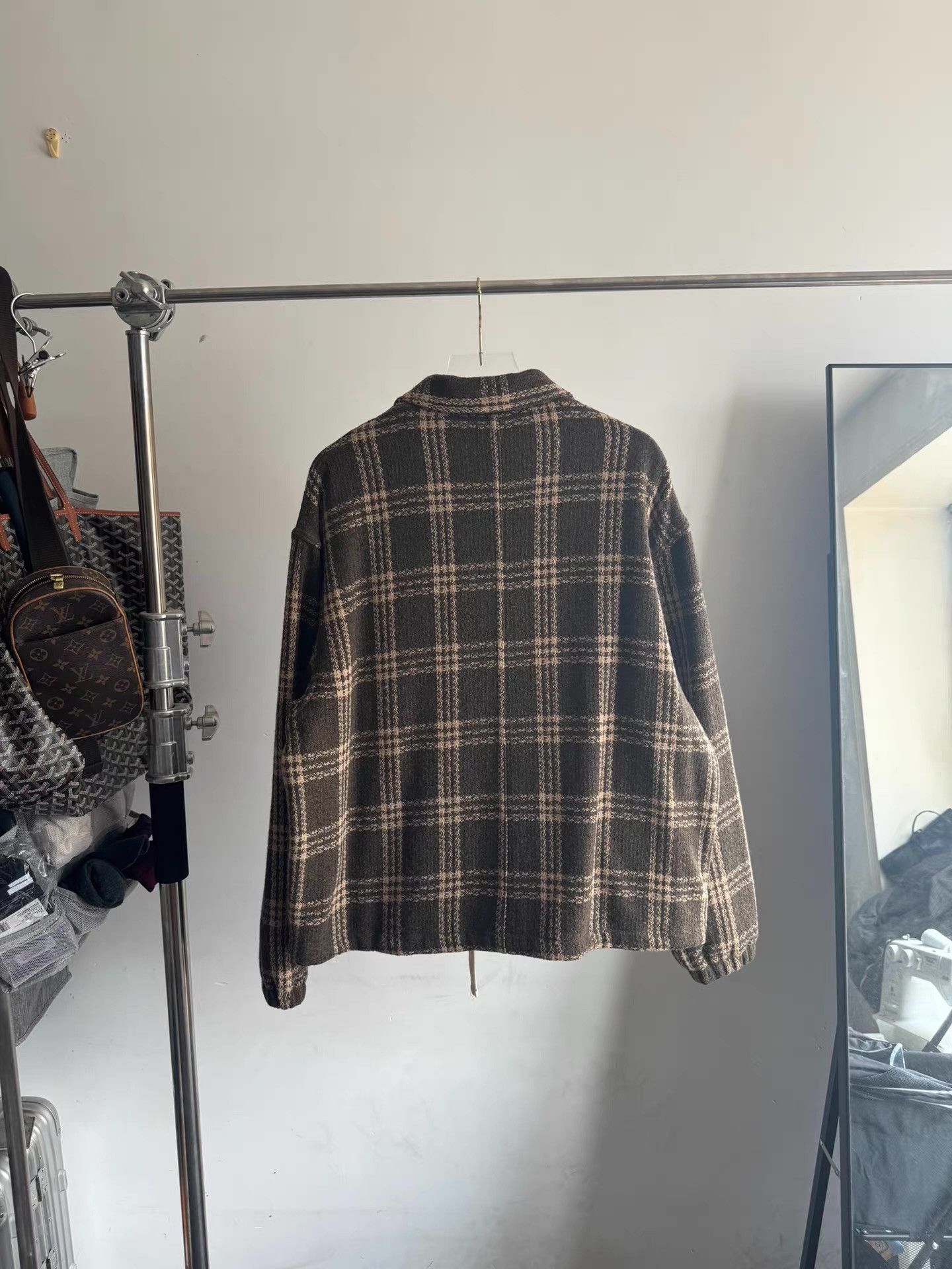 s.k. manor hill s.k. manor hill Wool Plaid Jacket Q17 Size US M / EU 48-50 / 2 - 2 Thumbnail