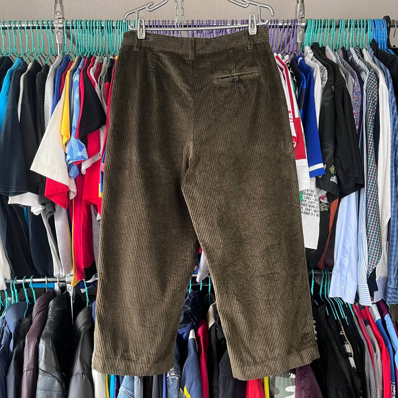 Other TOAST Annie Corduroy Trousers Cropped Green Pants Size 12 Size 30" / US 8 / IT 44 - 5 Thumbnail