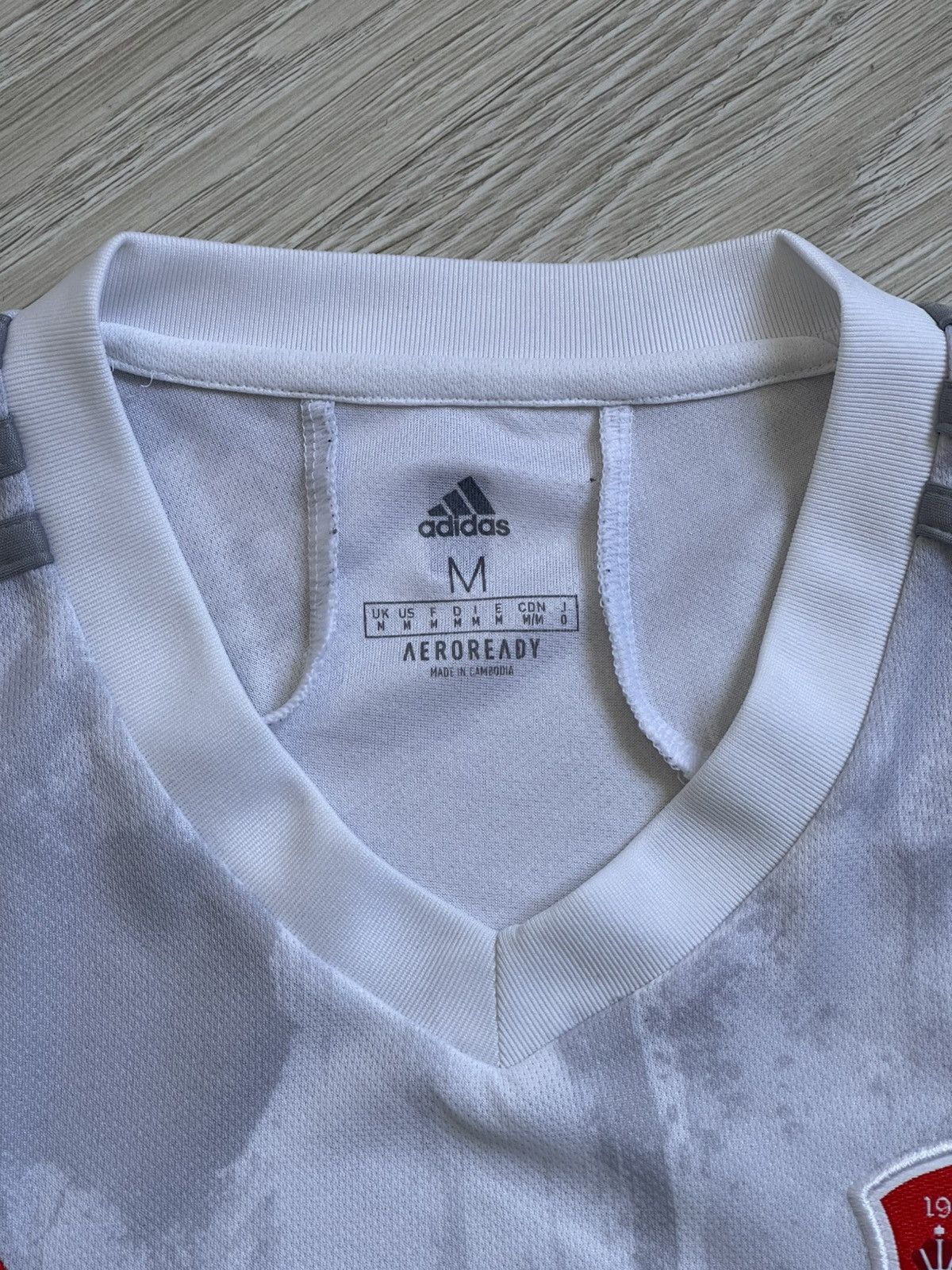 Adidas Adidas Spain 2020 Away Football Jersey Gray Camo Blokecore Size US M / EU 48-50 / 2 - 4 Thumbnail