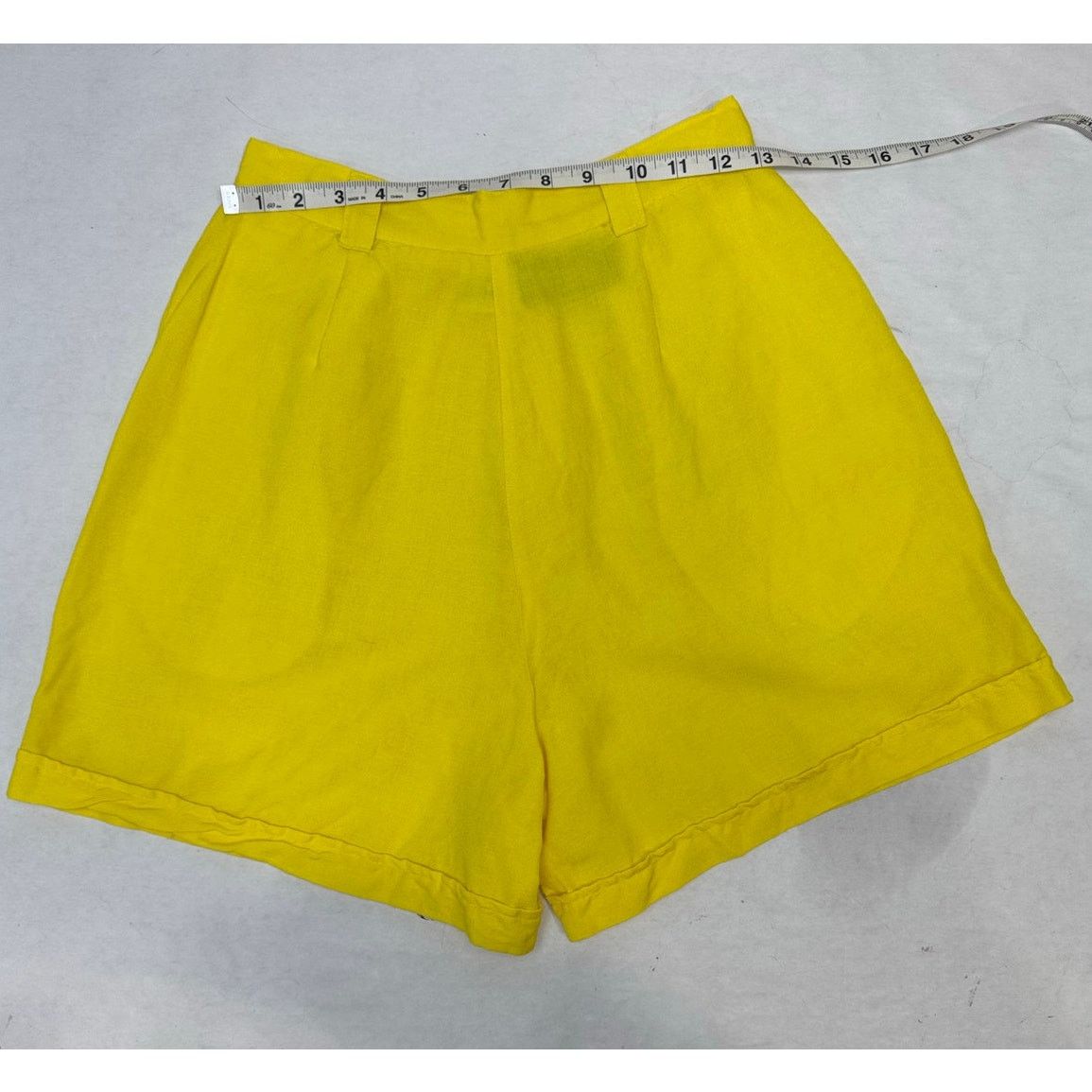 Other Vintage 1980s Linen Mom Shorts 80s High Rise Louise Paris 7 Size 26" / US 2 / IT 38 - 3 Thumbnail
