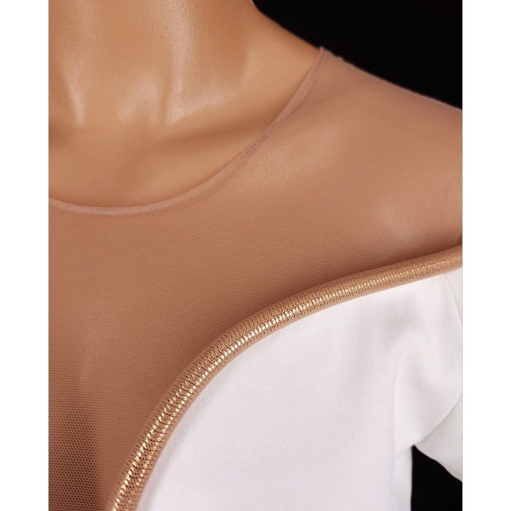 Stella McCartney Stella McCartney Lara Stretch-Cady Gown Size 42 US 6 S White Size M / US 6-8 / IT 42-44 - 4 Thumbnail