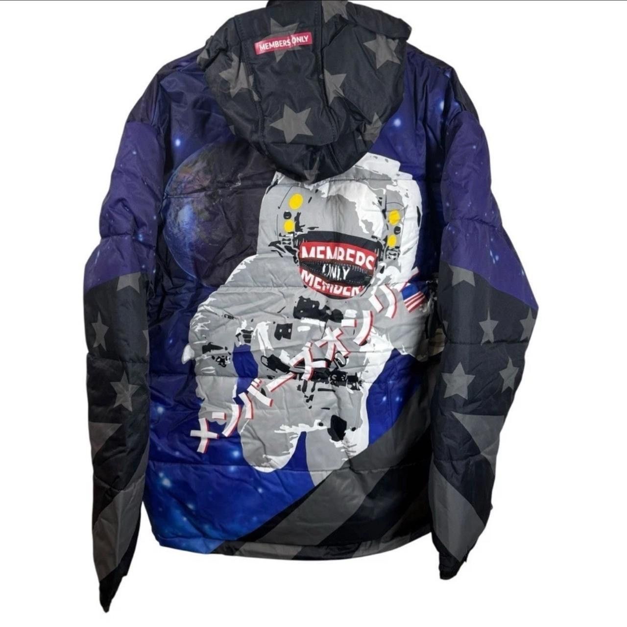 Members Only MEMBERS ONLY SPACE ASTRONAUT NASA HOODED PUFFER JACKET//COAT Size US L / EU 52-54 / 3 - 2 Thumbnail