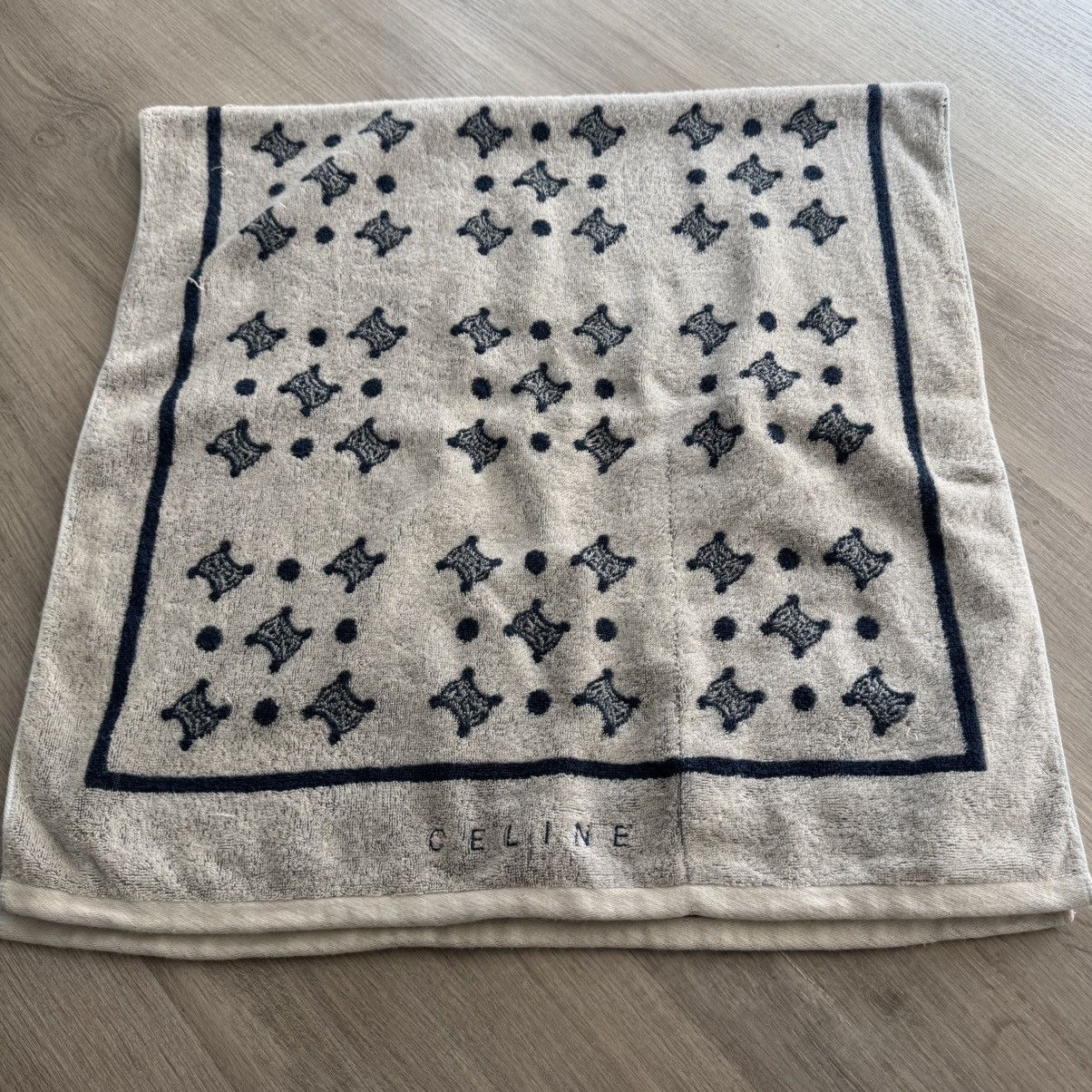 Celine Celine Monogram Towel Size ONE SIZE - 5 Thumbnail