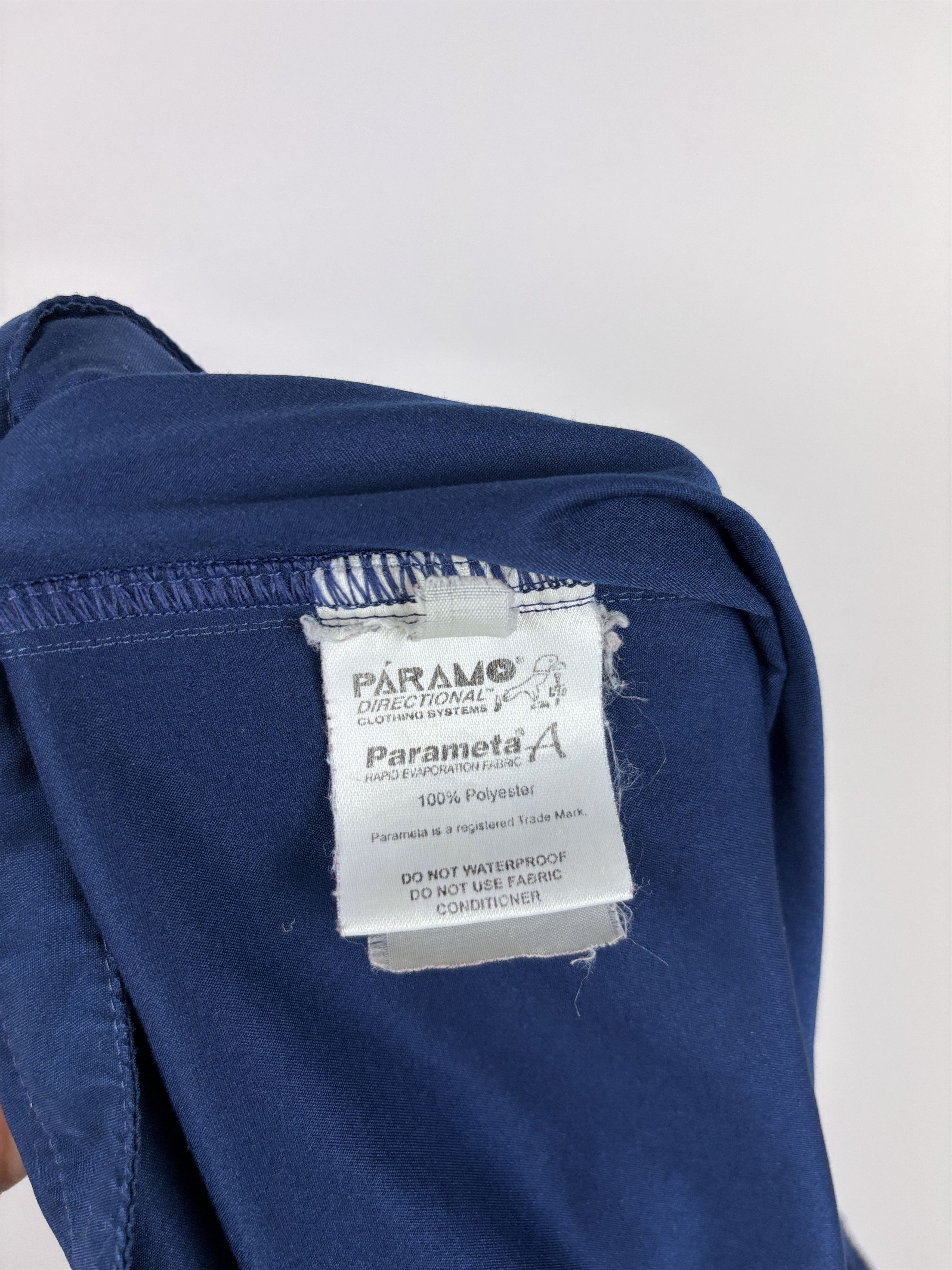 Other Mens Paramo Parameta Long Sleeve Shirt Outdoor Blue Size ~M Size US M / EU 48-50 / 2 - 10 Thumbnail
