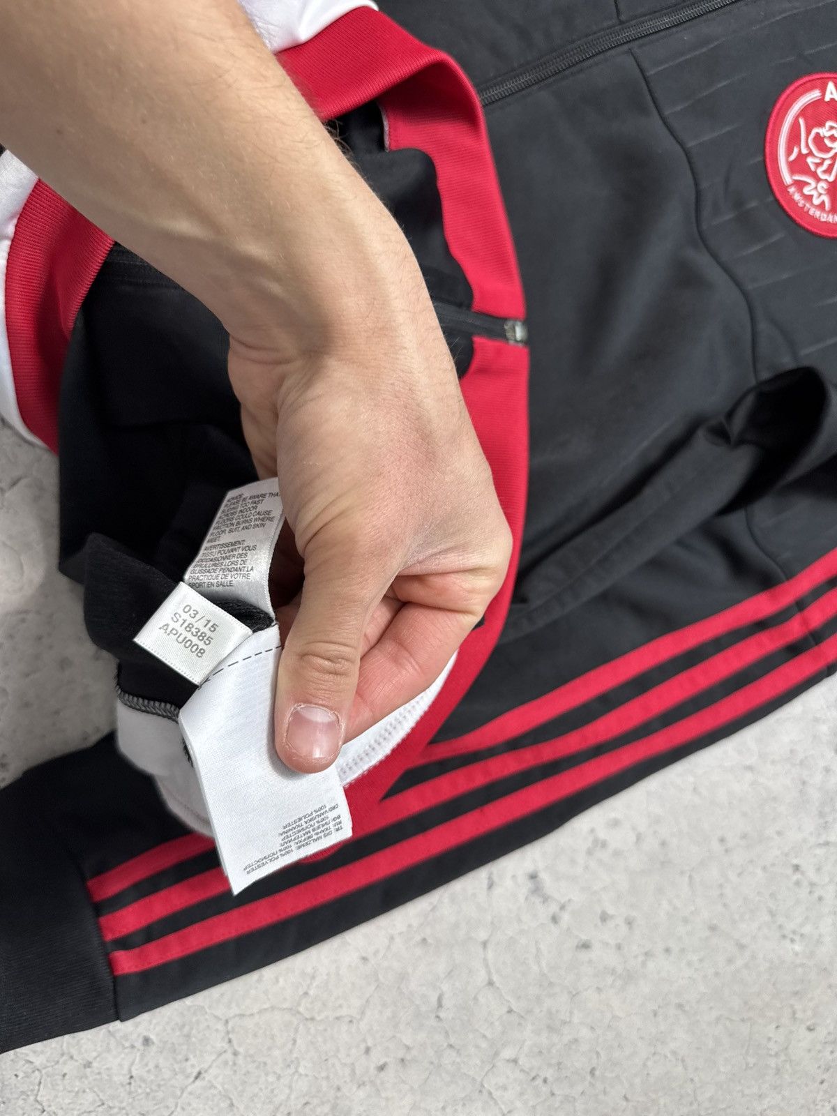 Adidas Adidas FC Ajax Amsterdam Vintage Football Track Suit Y2K Size US S / EU 44-46 / 1 - 10 Thumbnail
