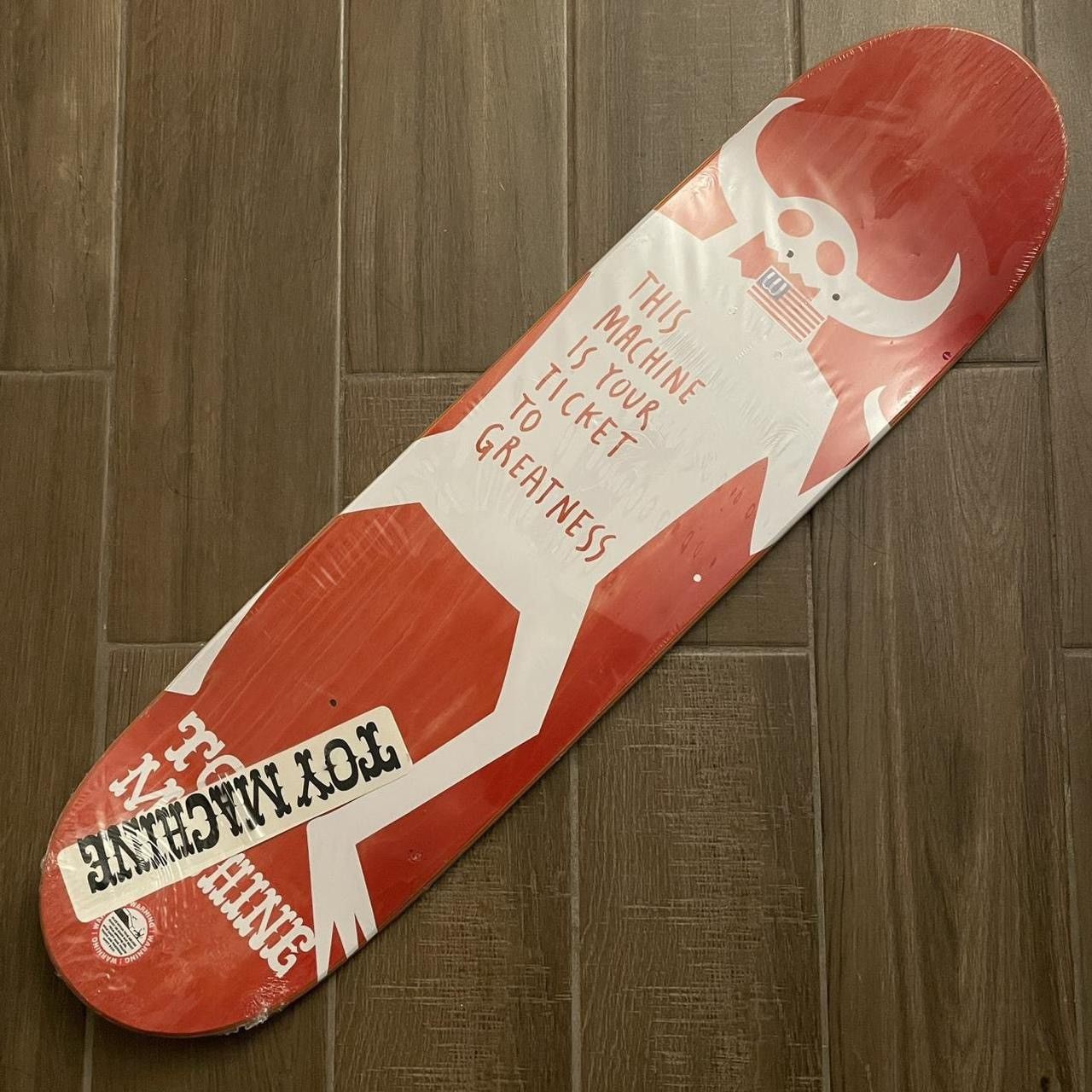 Toy Machine × Vintage Rare Toy Machine Johnny Layton 2 Lucero Skateboard Deck Size ONE SIZE - 5 Thumbnail