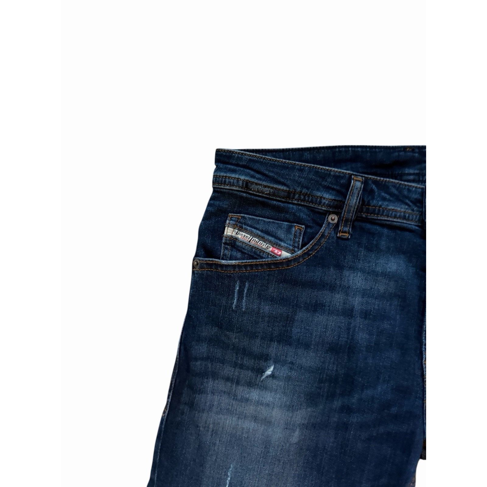 Diesel Diesel Mens Thommer Slim Jeans RB074 Blue $250 Size 34/32 Size US 34 / EU 50 - 5 Thumbnail