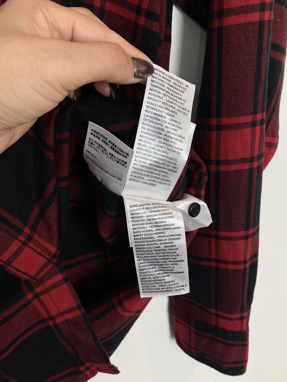 Levi's Levi’s Plaid check Shirt Red Style Workwear Retro 90’s Hype Size US M / EU 48-50 / 2 - 10 Thumbnail