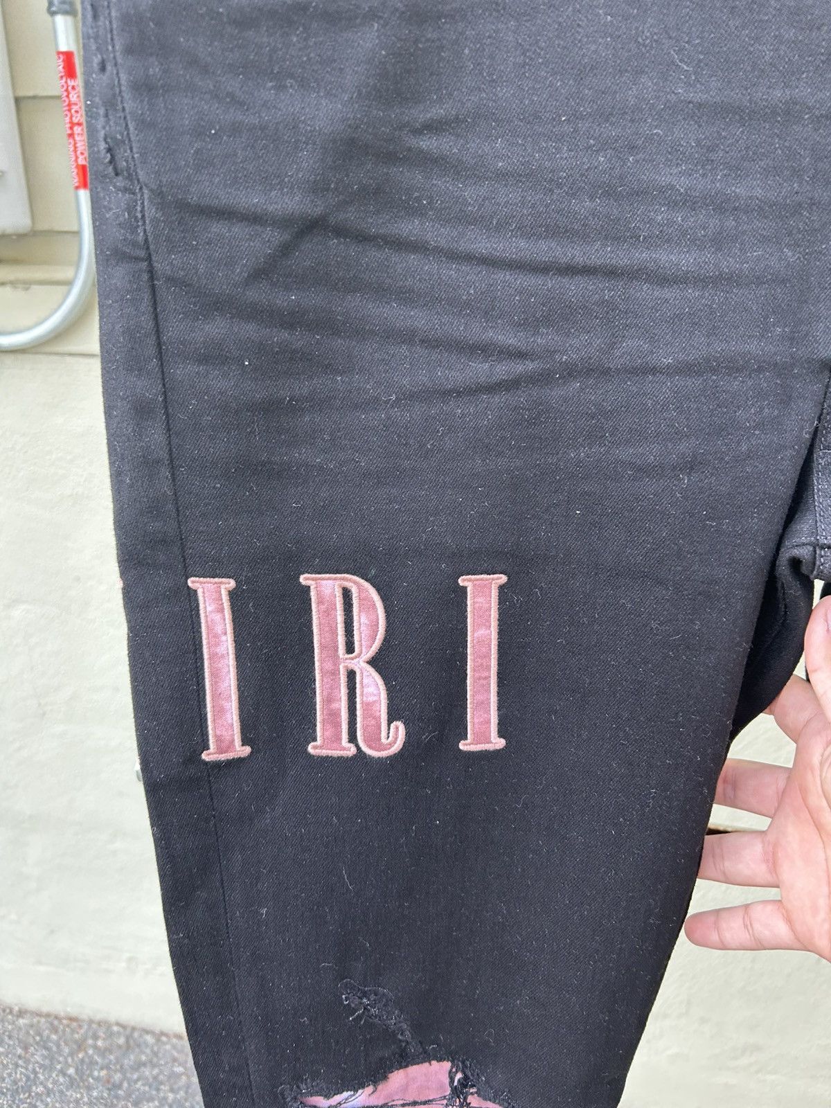 Amiri Amiri corr logo jeans Size US 38 / EU 54 - 2 Thumbnail