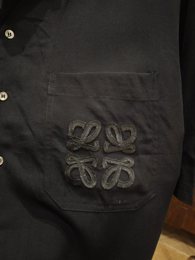 Other LOEWE Embroidered silk shirt Size US M / EU 48-50 / 2 - 5 Thumbnail