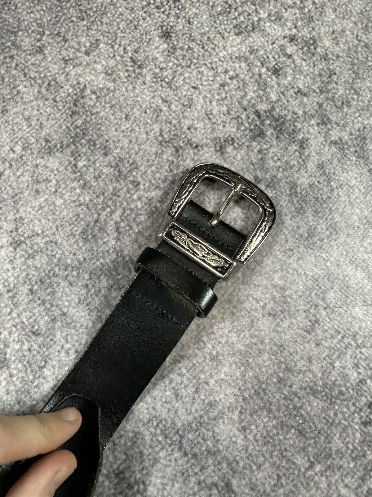Vintage Y2K Rare Casual Belts Streetwear Logo Avant Garde Opium USA Size ONE SIZE - 2 Thumbnail