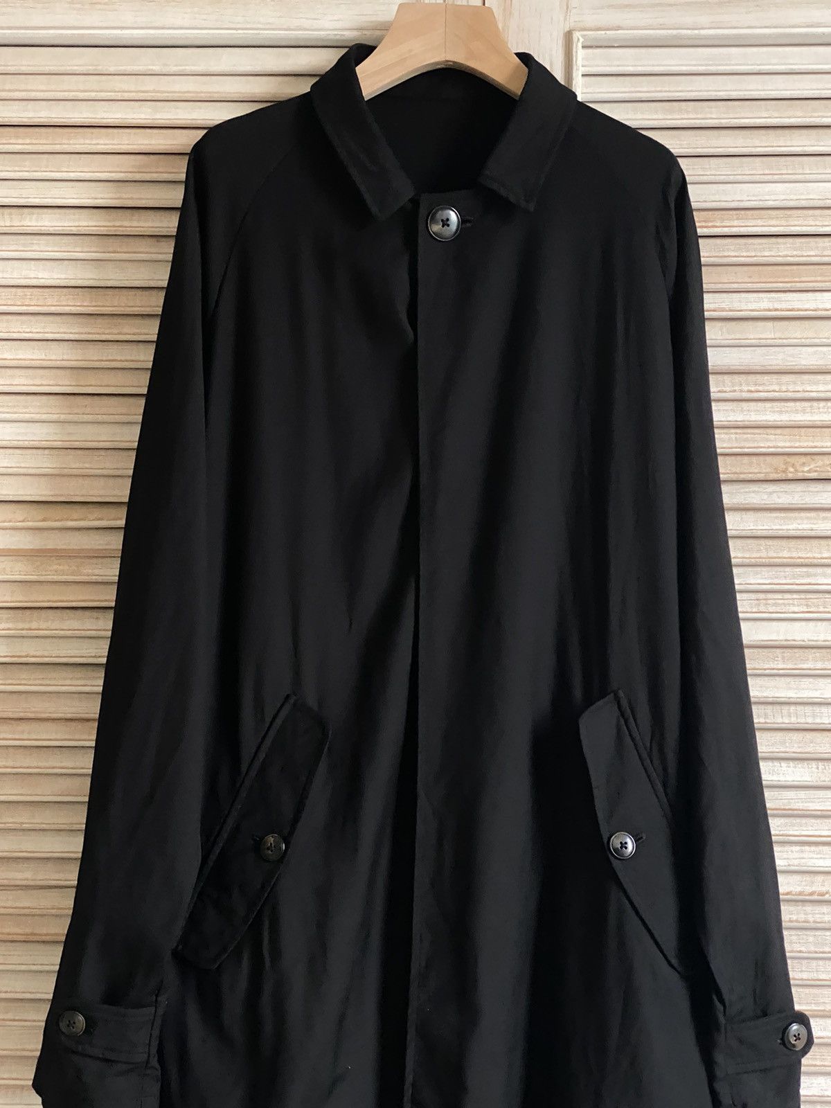 Geoffrey B. Small G.B.S fly front ultralight weight belted trench coat Size US M / EU 48-50 / 2 - 3 Thumbnail