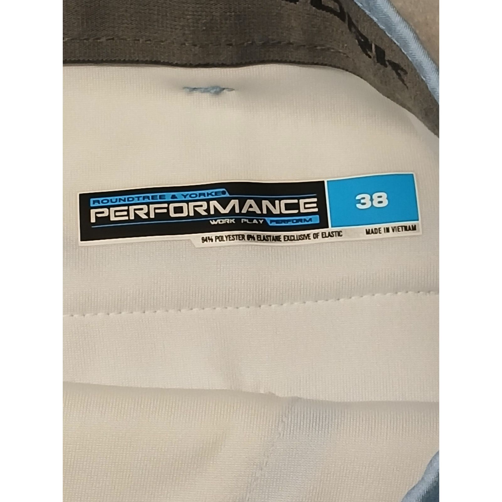 Roundtree & Yorke Roundtree & Yorke (38) Blue Performance Dri-Fit Men's Shorts Size US 38 / EU 54 - 6 Thumbnail