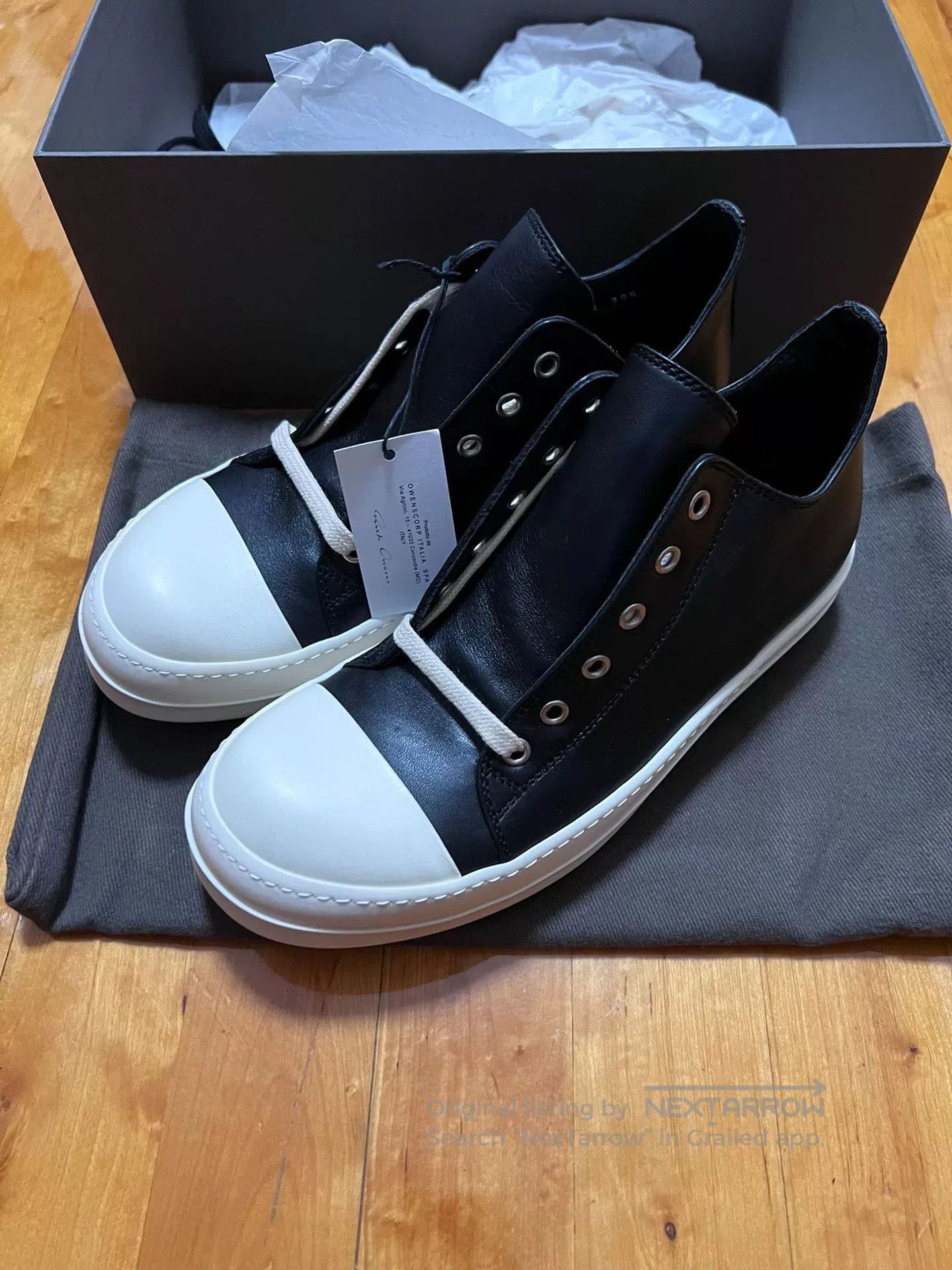 Rick Owens Rick Owens Low. Size US 7 / EU 40 - 3 Thumbnail