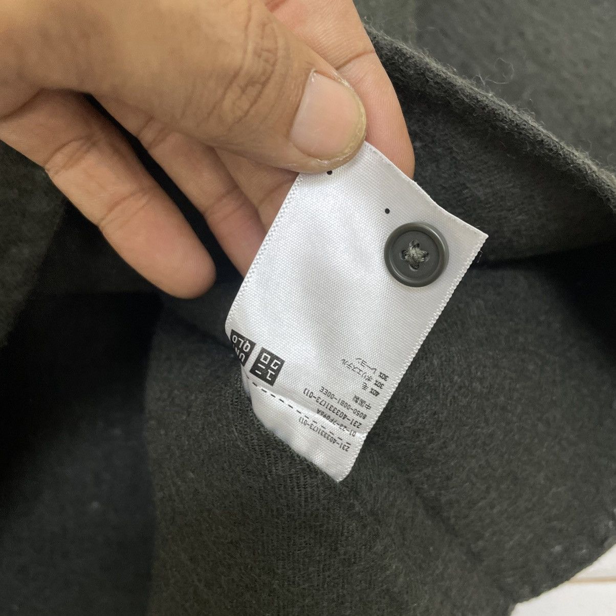 Japanese Brand × Lemaire × Uniqlo Uniqlo X Lemaire Collar Less Jacket Size S / US 4 / IT 40 - 4 Thumbnail