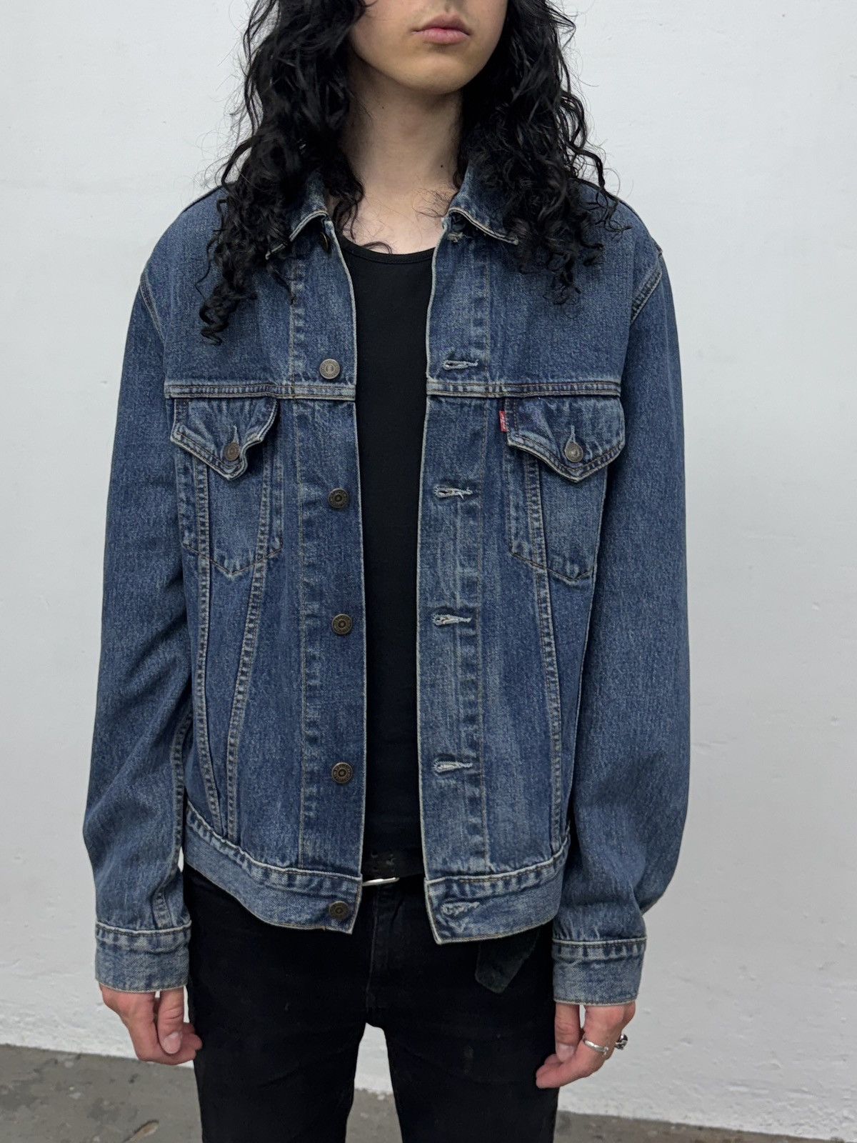 Levi's Levis Vintage 90s y2k Denim Jacket Size US XL / EU 56 / 4 - 1 Thumbnail