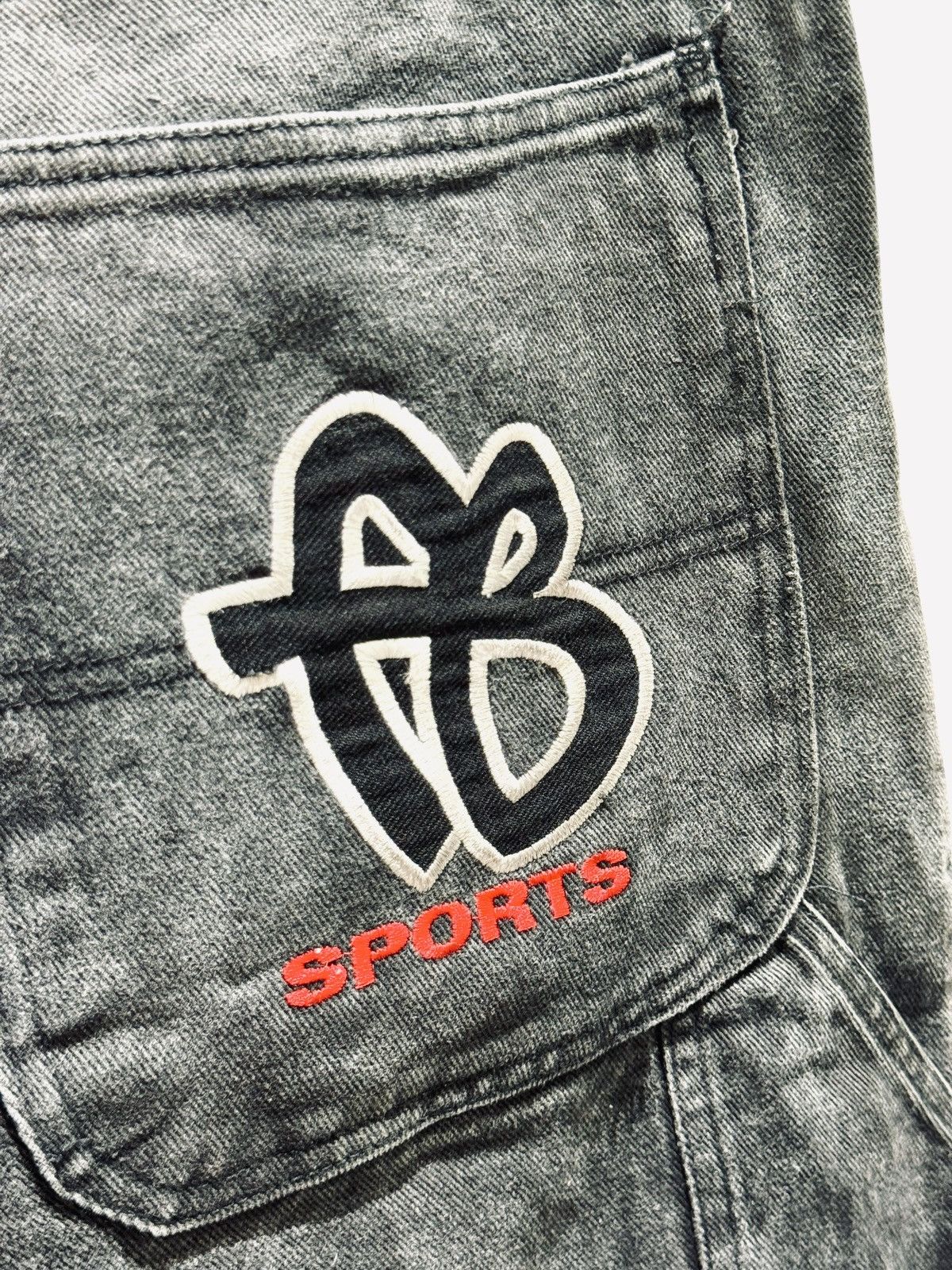 Fubu Kristian Stark Vintage Fubu Long Denim Shorts Jorts Size US 40 / EU 56 - 3 Thumbnail