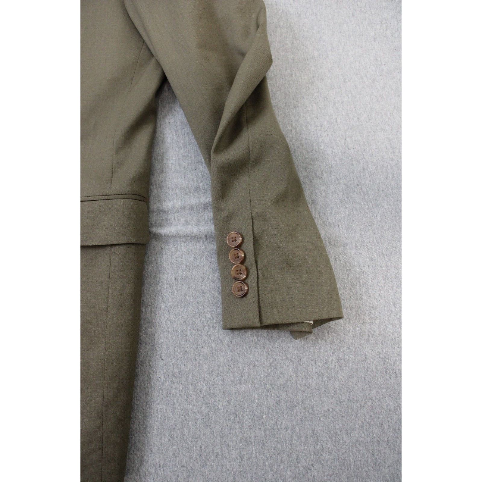 Lauren Ralph Lauren Lauren Ralph Lauren Blazer Mens 42L Beige 100% Wool Size 42L - 11 Thumbnail