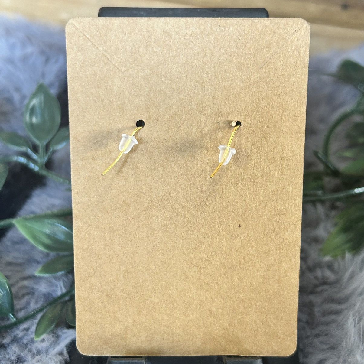 Handmade Handcrafted elegant art glass and crystal dangle earrings Size ONE SIZE - 3 Thumbnail
