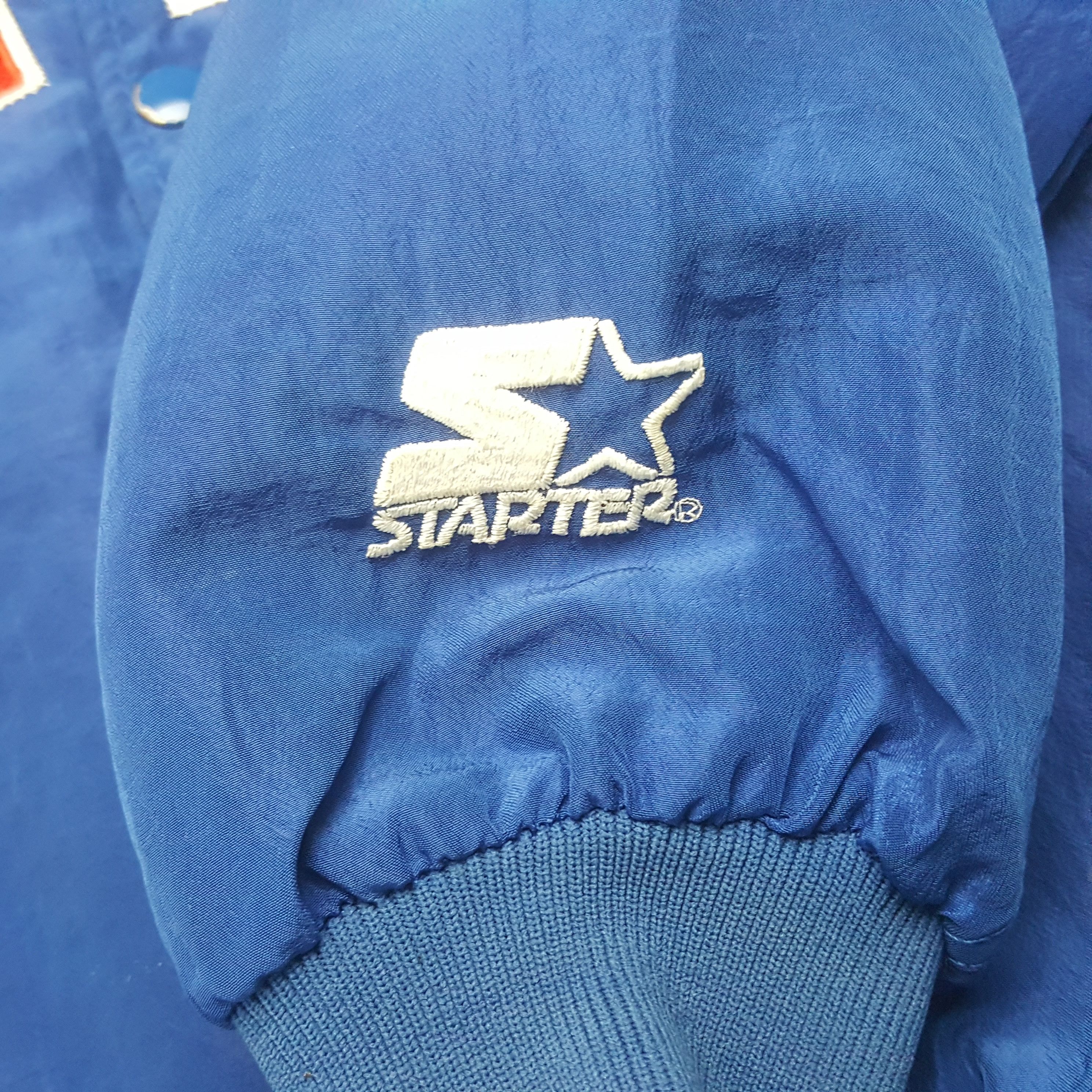 Starter Vintage 90's Giants NFL Football Team Bombers Jacket RR23 Size US XL / EU 56 / 4 - 9 Thumbnail