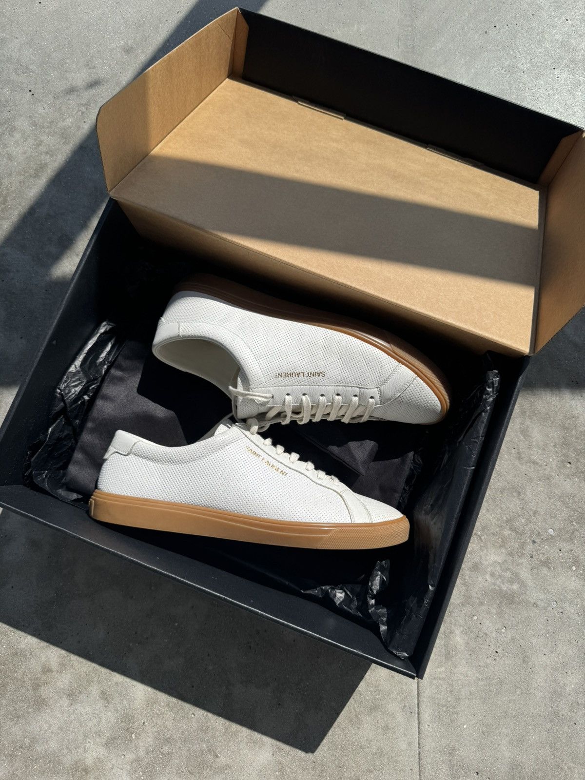 Saint Laurent Paris SLP Saint Laurent Court “Andy” SL/06 Sneakers hype Size US 8 / EU 41 - 1 Thumbnail