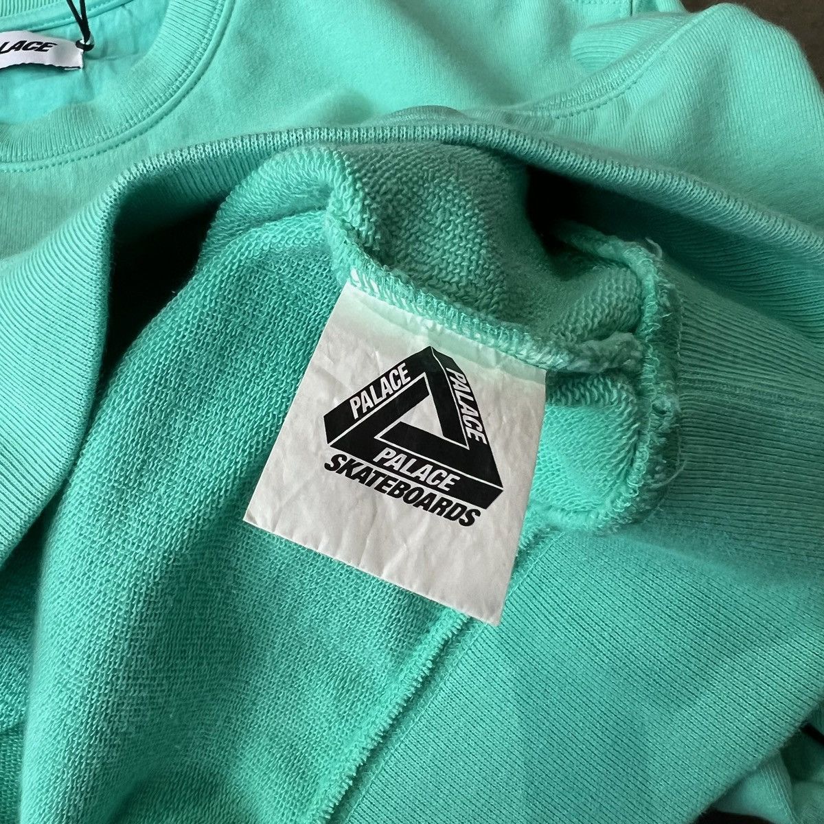 Palace Palace London Crew ‘Mint’ - SS21 Size US L / EU 52-54 / 3 - 3 Thumbnail