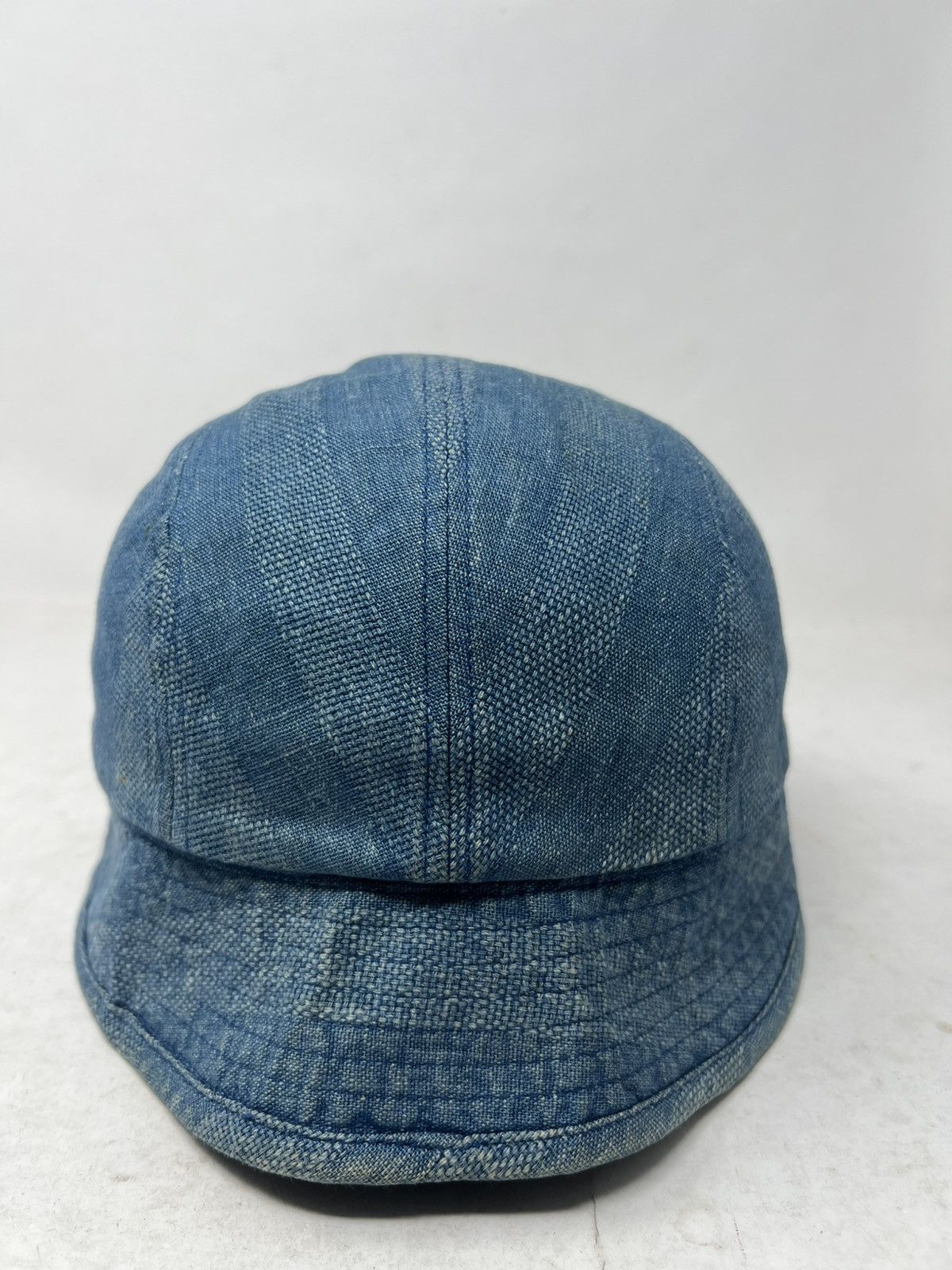 Japanese Brand Janeriver Kendo Indigo Workwear Bucket Hat Cap Size ONE SIZE - 2 Thumbnail