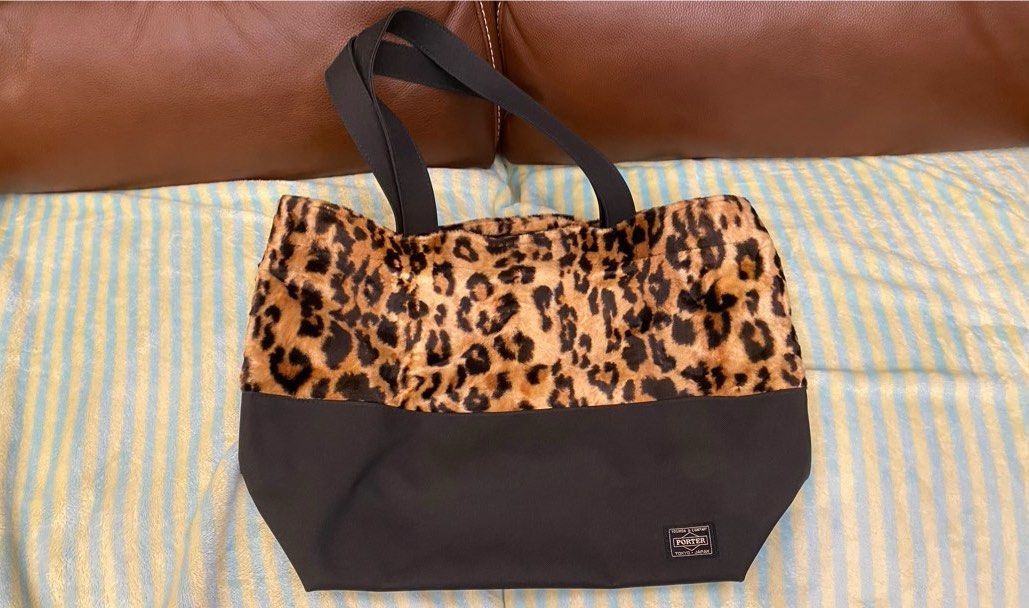 image of Head Porter Mombasa Tote Bag Leopard, Men's
