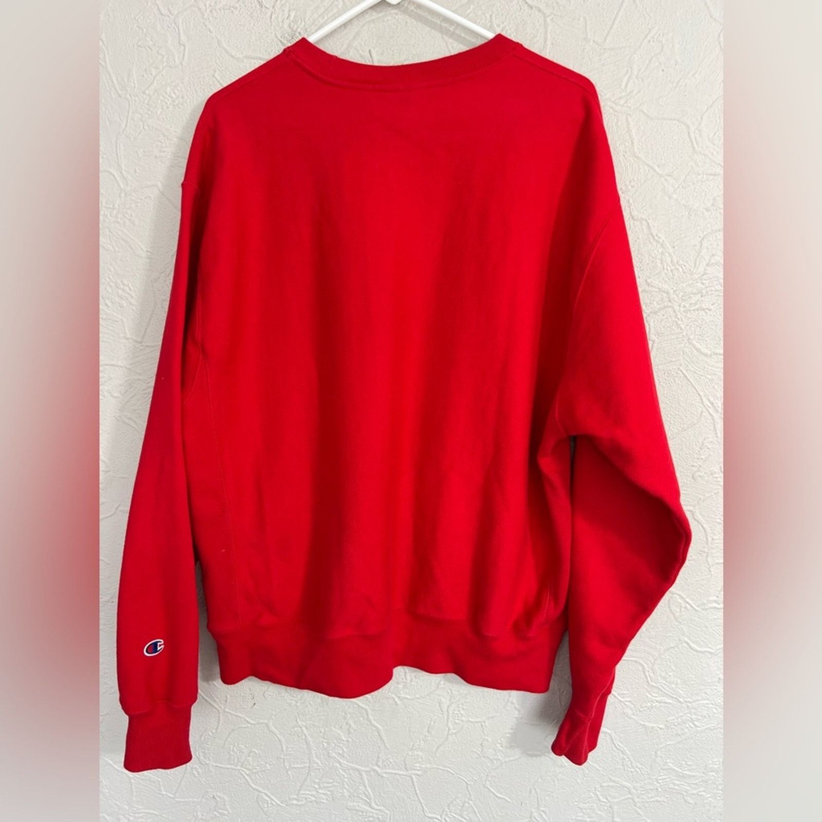Champion VINTAGE Champion Reverse Weave Wisconsin Badgers Red Bucky Size US L / EU 52-54 / 3 - 9 Thumbnail