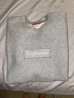 Supreme Supreme Box Logo Crewneck Tonal 2003 Grailed