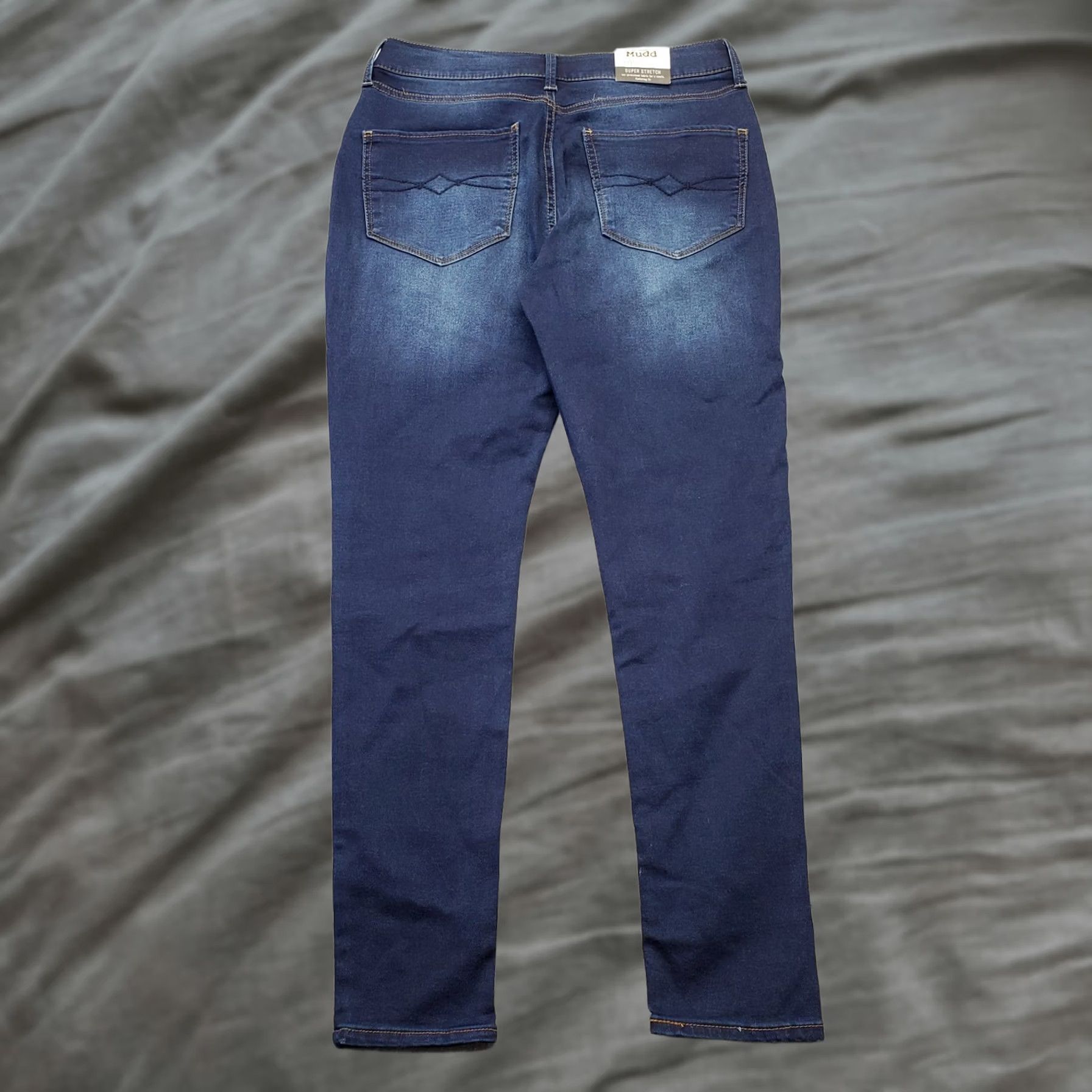 Denime Mudd Women Jeans 11 Blue Denim Ankle Skinny Jegging Size 32" / US 10 / IT 46 - 1 Thumbnail