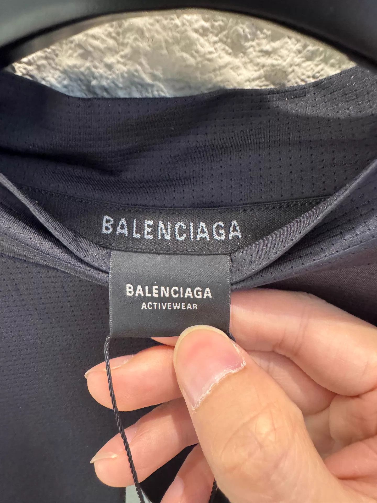 Balenciaga Balenciaga 24F Black Small Logo Unisex Short Tee S Size US S / EU 44-46 / 1 - 4 Thumbnail