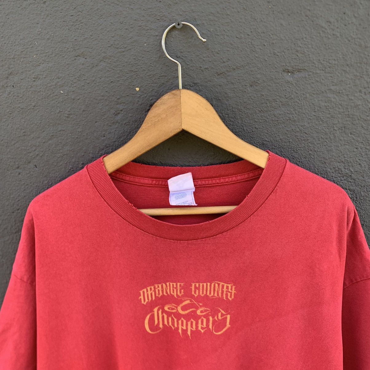 West Coast Choppers 🔥Thrash🔥 Faded Y2K Orange County Choppers Tee Size US XL / EU 56 / 4 - 5 Thumbnail