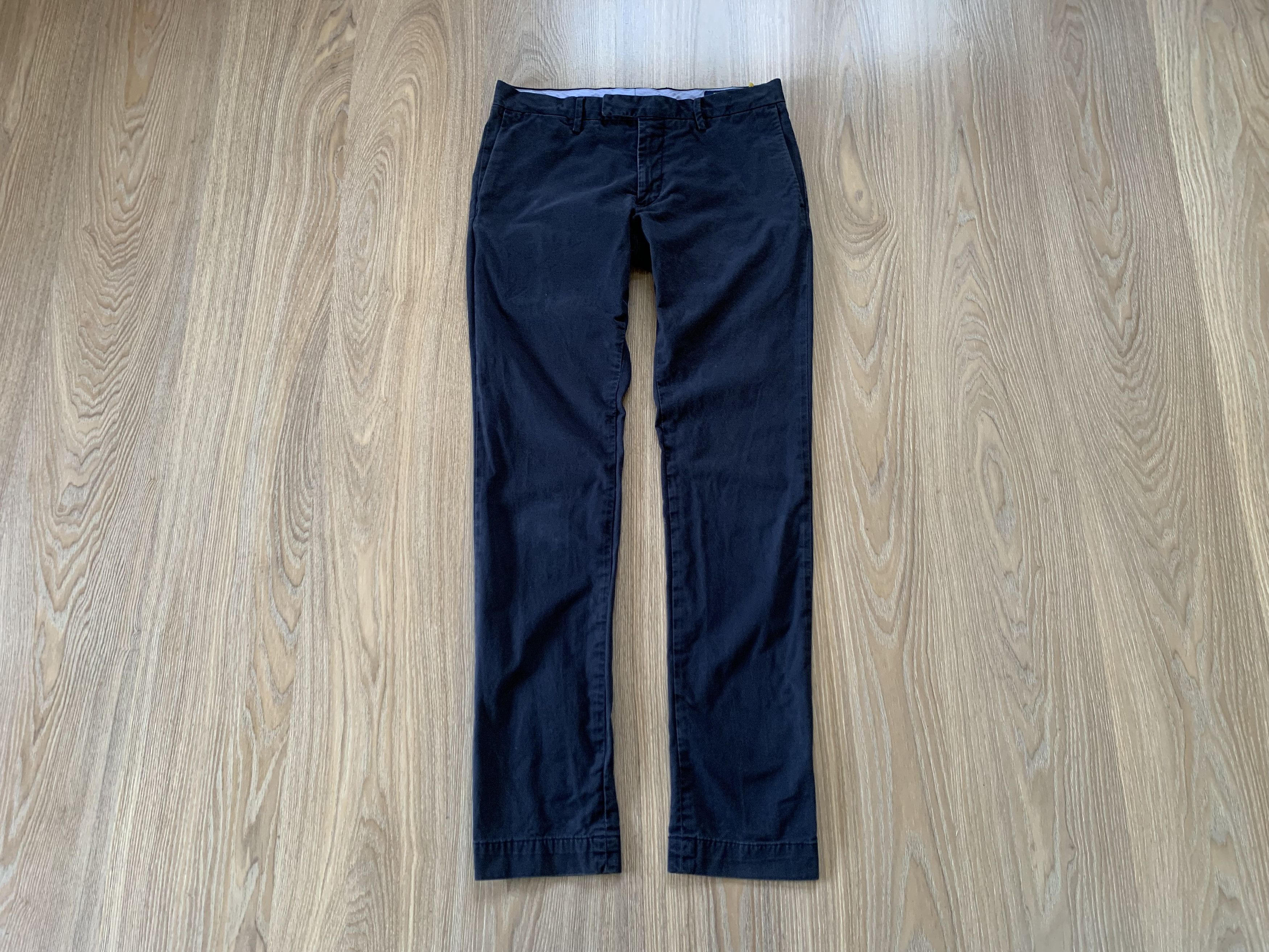 Polo Ralph Lauren × Ralph Lauren Polo Ralph Lauren Stretch Slim Fit Blue Chino Pants Size US 31 - 1 Thumbnail