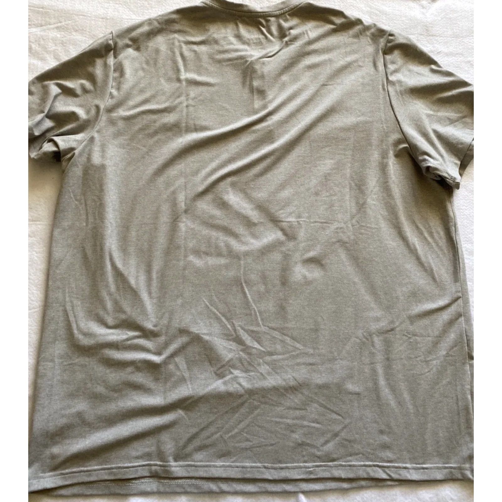 George George T Shirt Mens 2XL Gray Short Sleeve Cotton Blend Basic Tee Super Soft Shirt Size US XXL / EU 58 / 5 - 8 Thumbnail