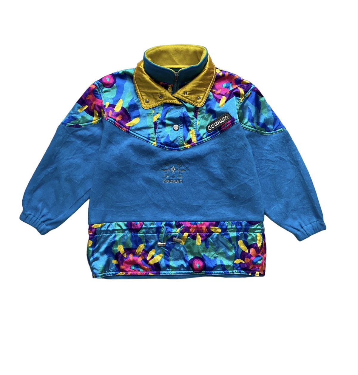 Vintage 70-80’s Goldwin Double Neck Multicolour Anorak Wear