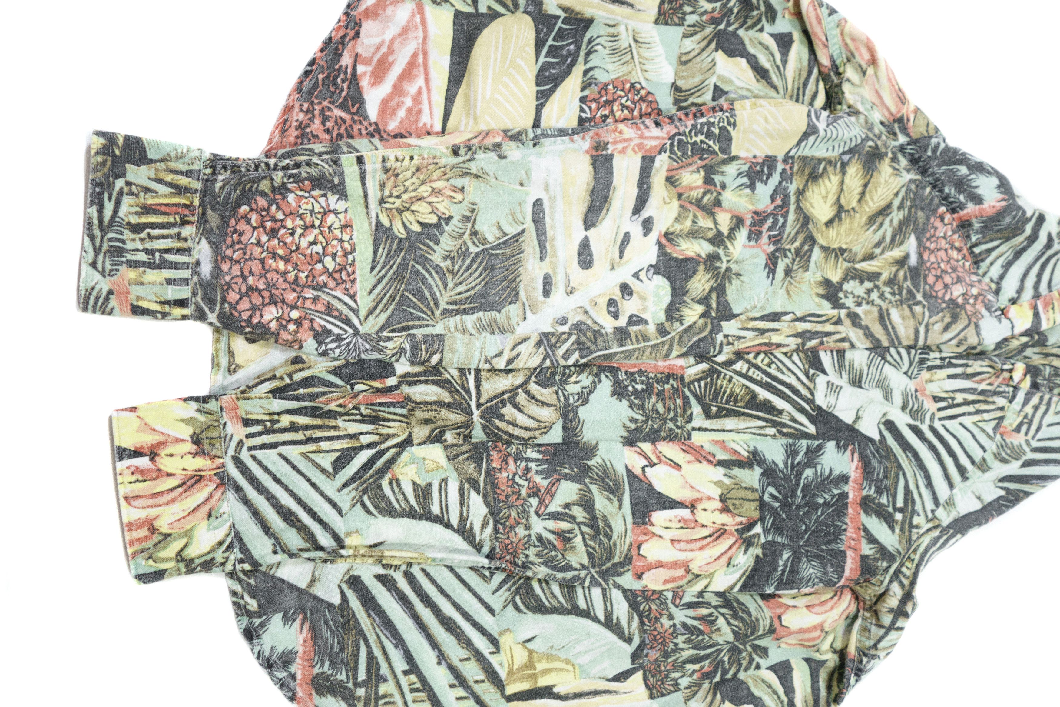 Our Legacy Jungle Amazonas Cotton Linen Shirt Size US S / EU 44-46 / 1 - 6 Thumbnail