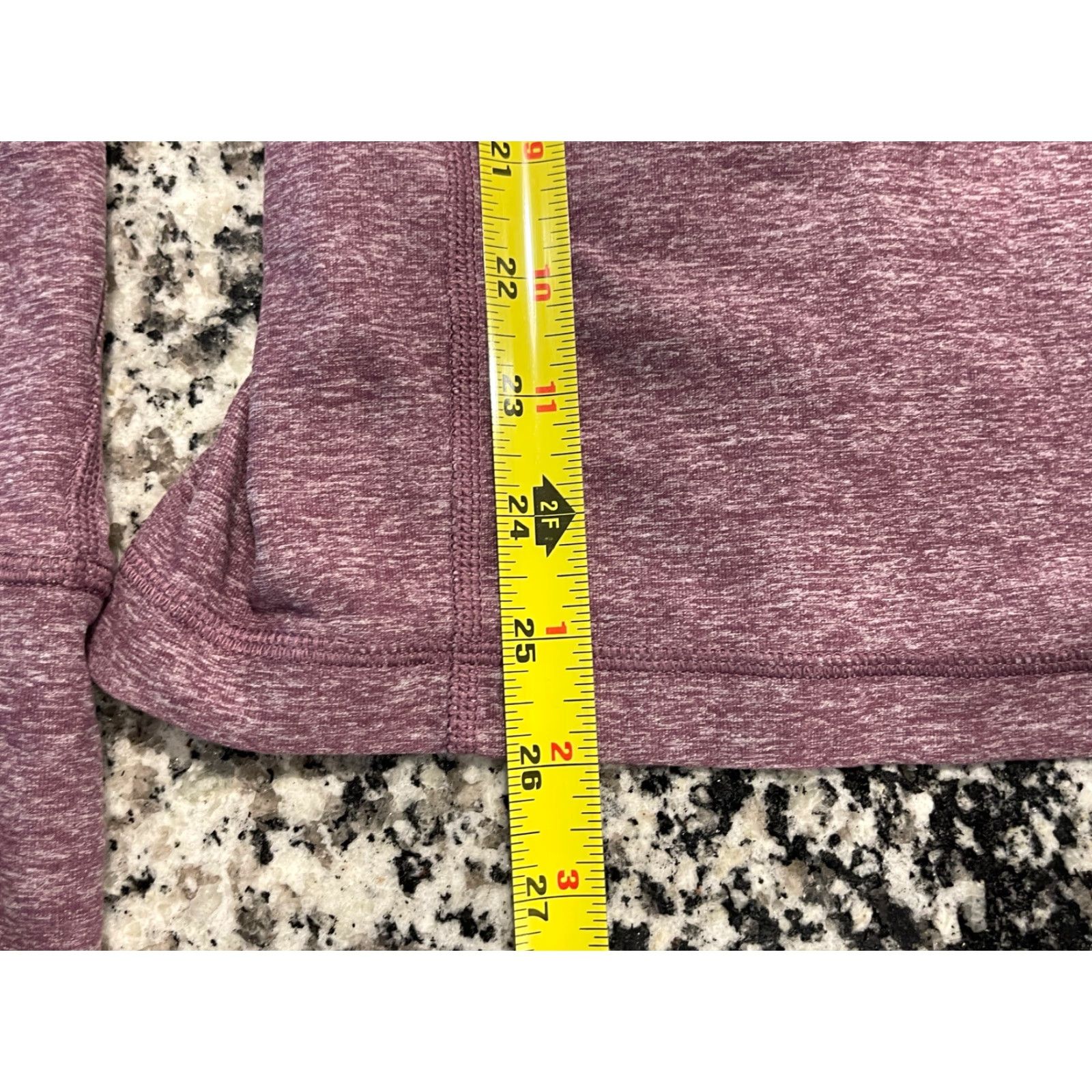 Lululemon Lululemon Cold Hands 1/4 Zip Pullover Purple Heathered Size 8 Women’s Activewear CrossTraining Gym & Running Size M / US 6-8 / IT 42-44 - 4 Thumbnail