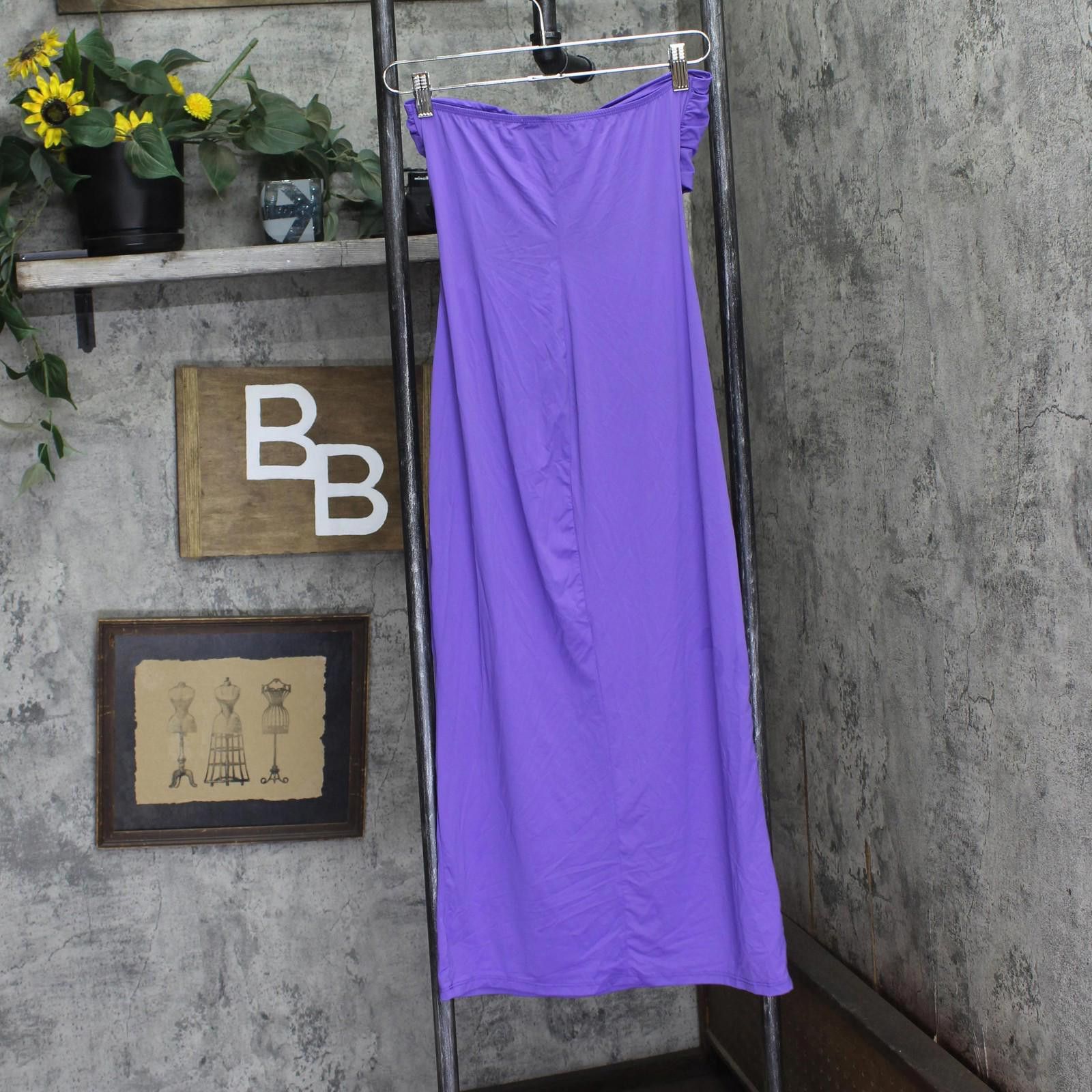 Other Nwt Miken Tube Dress I9864m110 Passion Flower Purple S Size S / US 4 / IT 40 - 2 Thumbnail