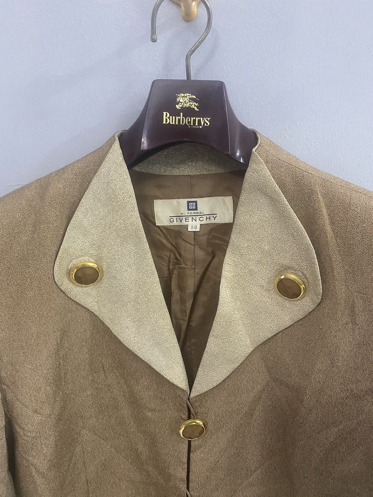 Givenchy VINTAGE GIVENCHY HI-FORMAL JACKET Size M / US 6-8 / IT 42-44 - 3 Thumbnail