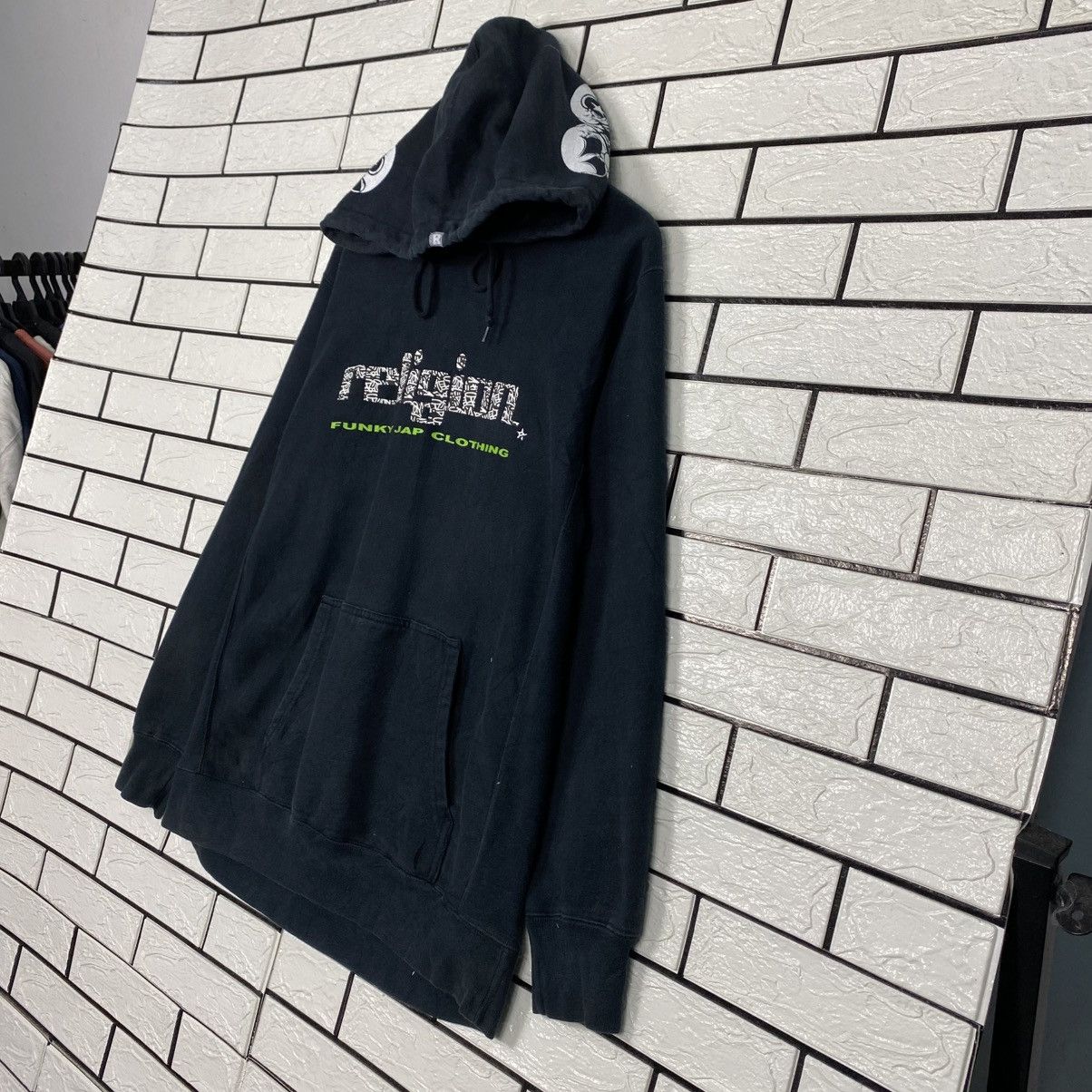 Japanese Brand Religion Hoodie Pull Over Punk Design Big Logo Size US XL / EU 56 / 4 - 3 Thumbnail