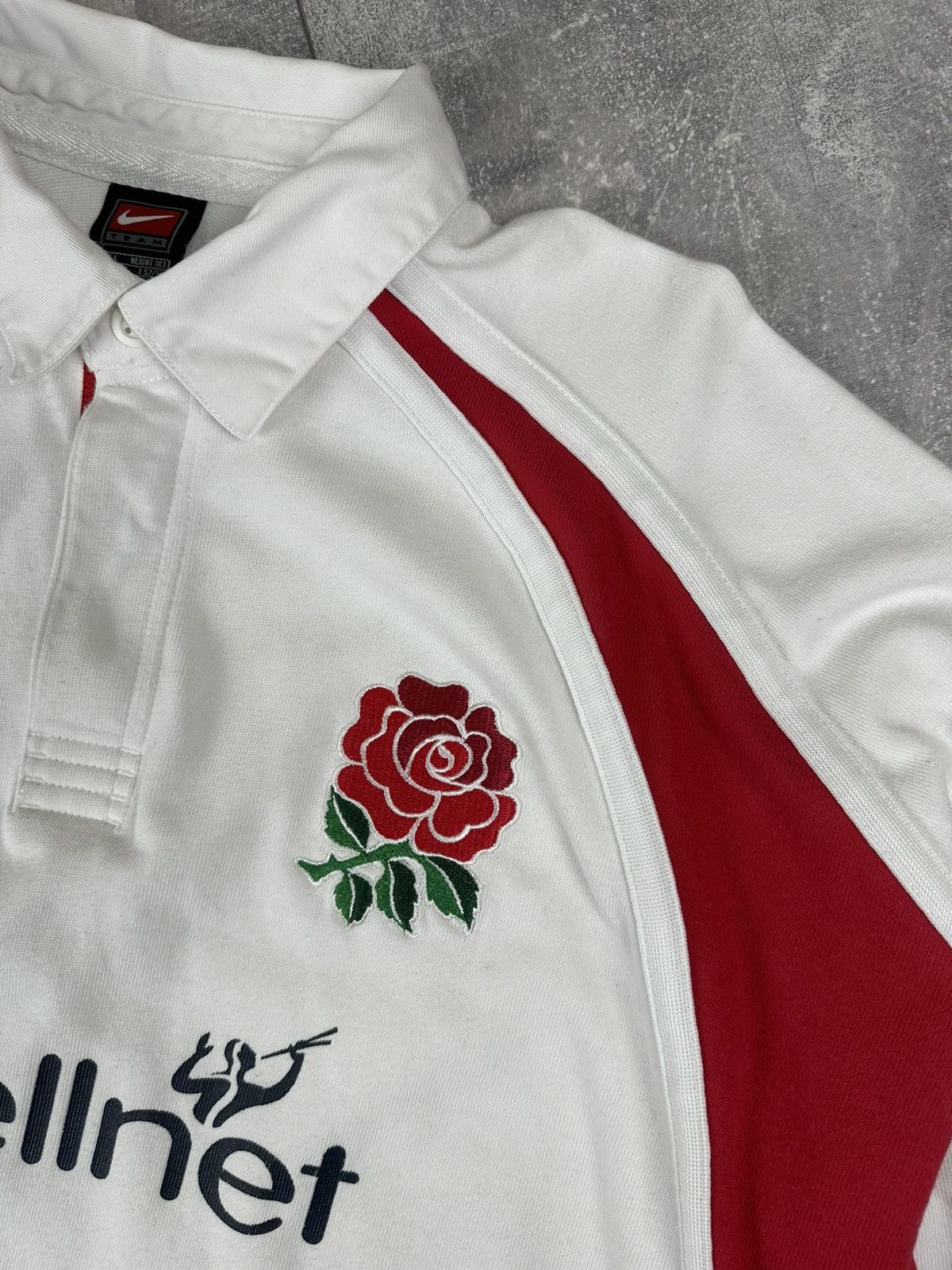 Nike Nike England Rugby Long Sleeve Vintage 1999/2001 Jersey Size US L / EU 52-54 / 3 - 6 Thumbnail