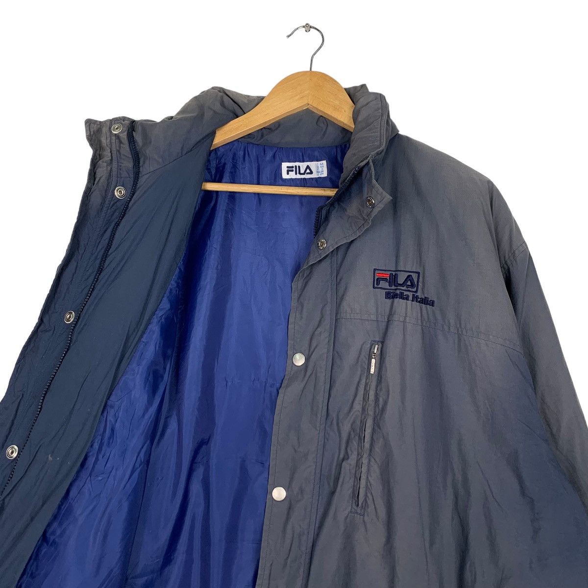 Fila Trashed FILA Sun Faded Embroidery Logo Jacket #0966-C43 Size US M / EU 48-50 / 2 - 10 Thumbnail