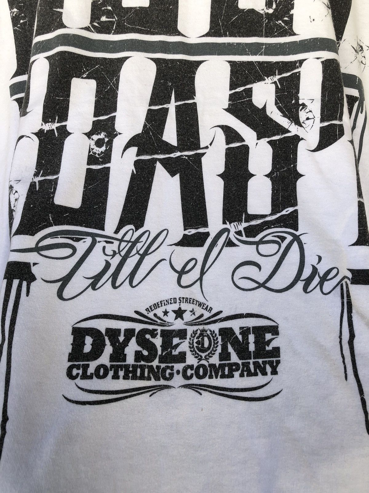 Rap Tees × Vintage Vintage Y2K Dyse One Clothing West Coast Tshirt Size US M / EU 48-50 / 2 - 5 Thumbnail