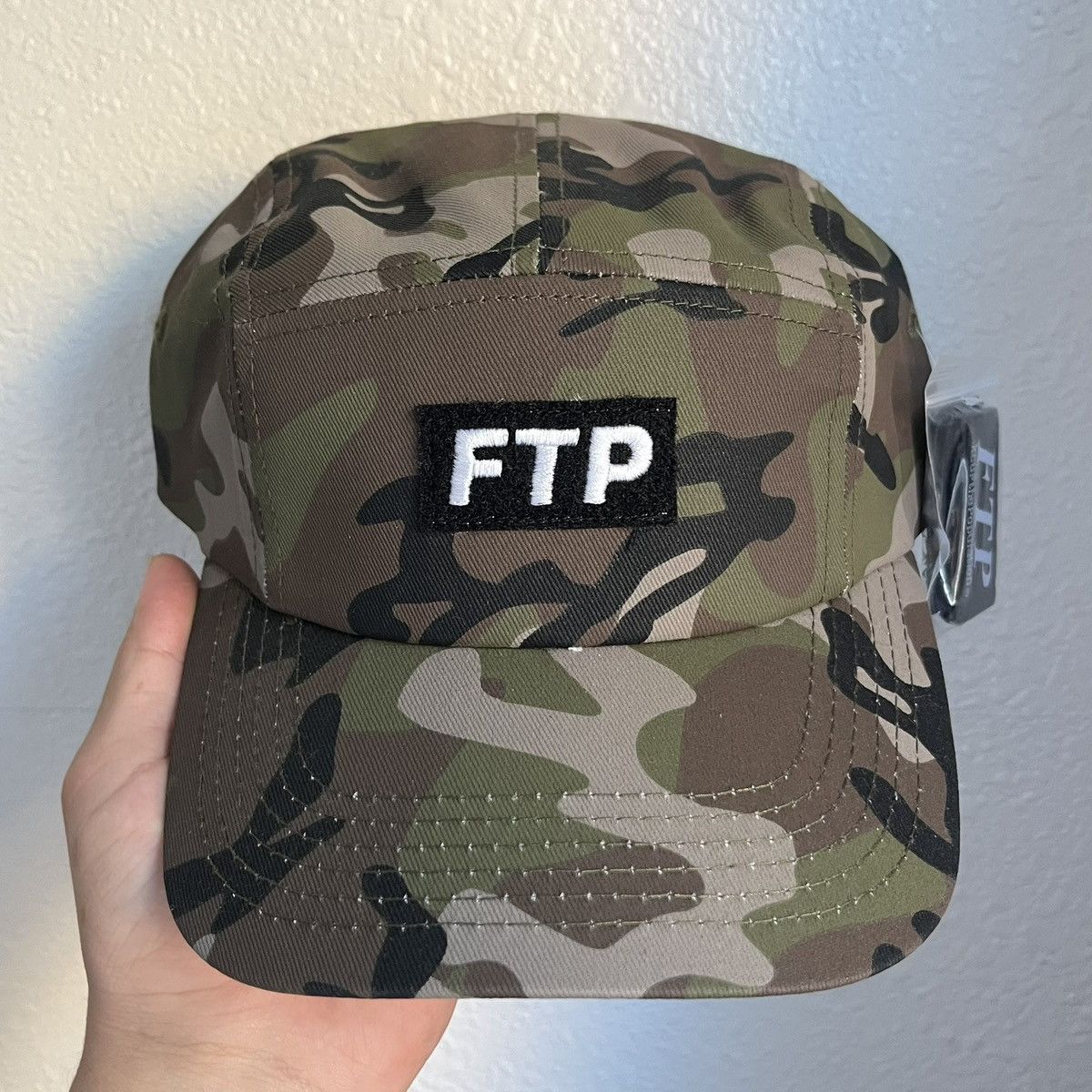 2025’ Fuck The Population Velcro Logo Camp Hat Camo O/S