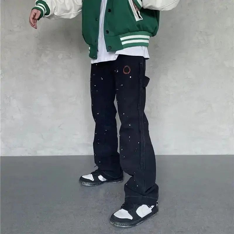 Japanese Brand Streetwear Graffiti Cargo Flared Jeans Size US 30 / EU 46 - 2 Thumbnail
