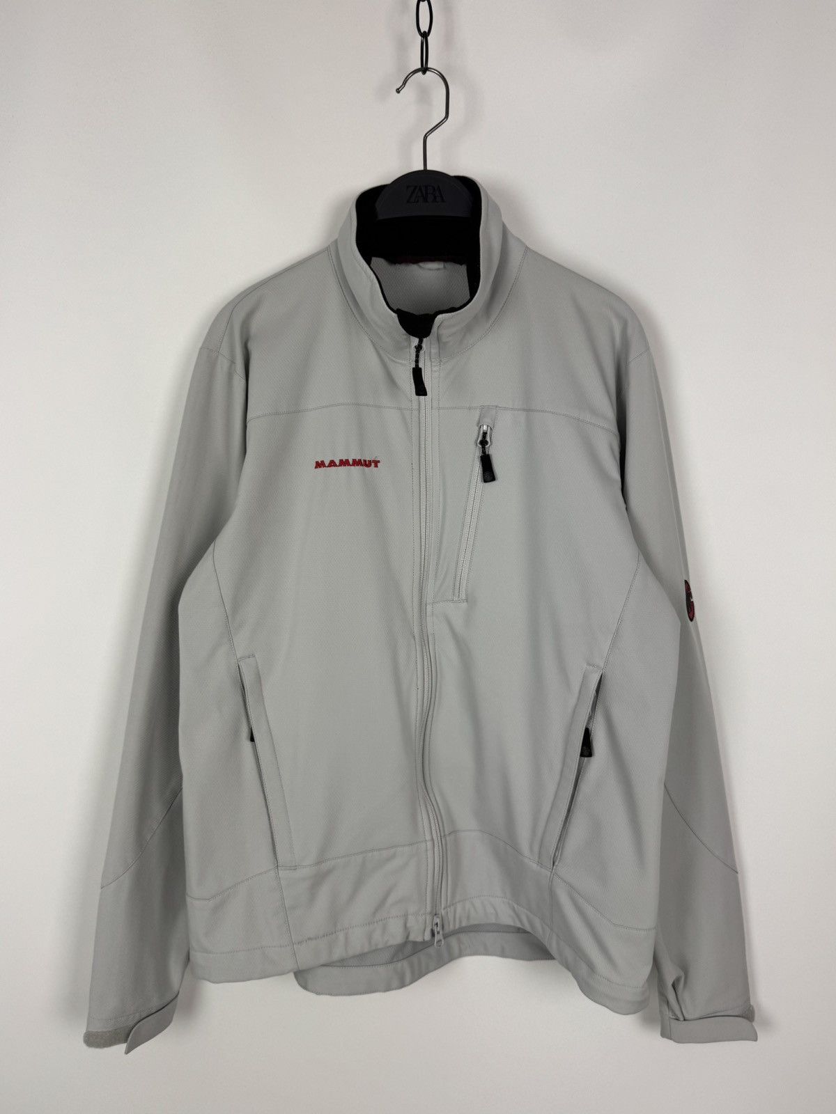 Mammut Vintage Mammut Soft-Shell Gray Outdoor Light Jacket Size US M / EU 48-50 / 2 - 4 Thumbnail