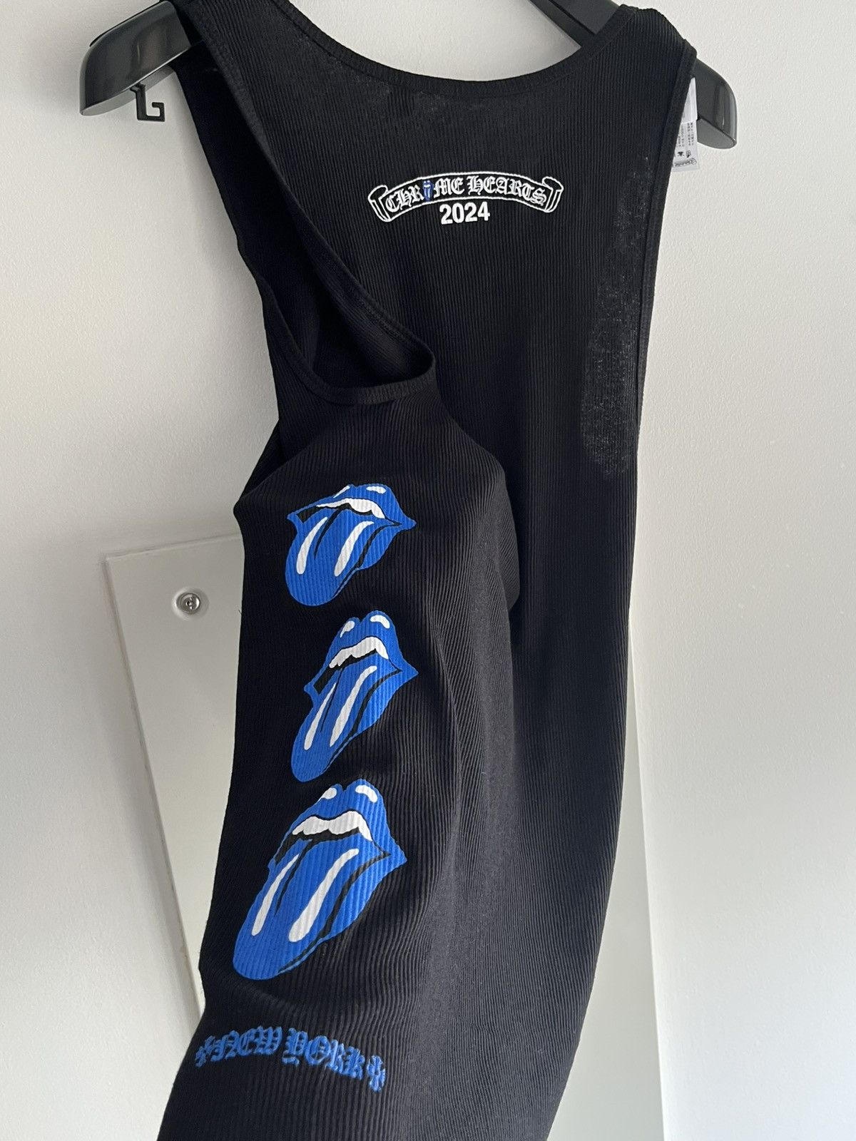 Chrome Hearts × The Rolling Stones Chrome Hearts x Rolling Stones Tank Top Extremely Rare Size ONE SIZE - 1 Thumbnail