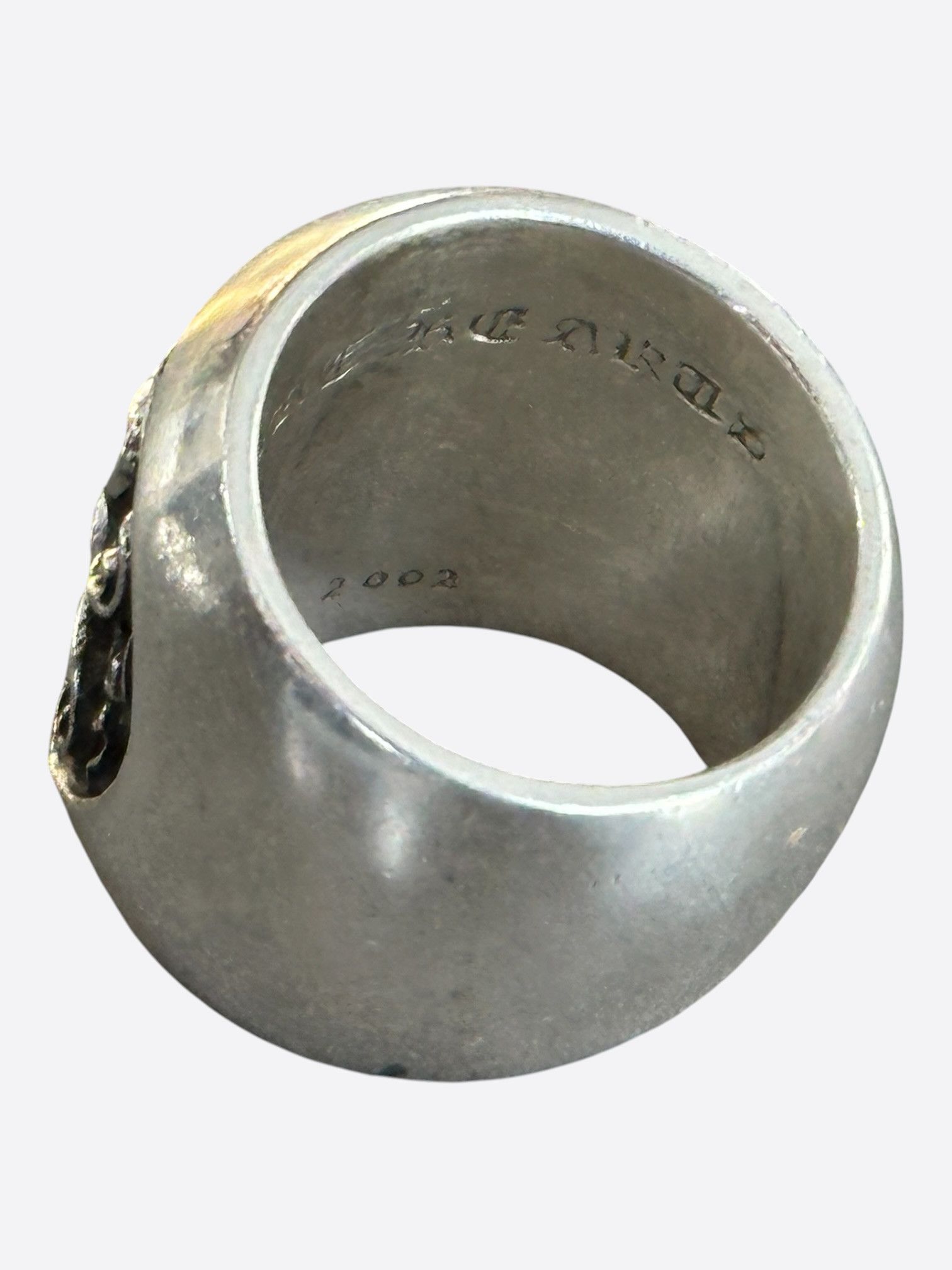 Chrome Hearts Chrome Hearts Silver Oval Star Ring Size ONE SIZE - 5 Thumbnail