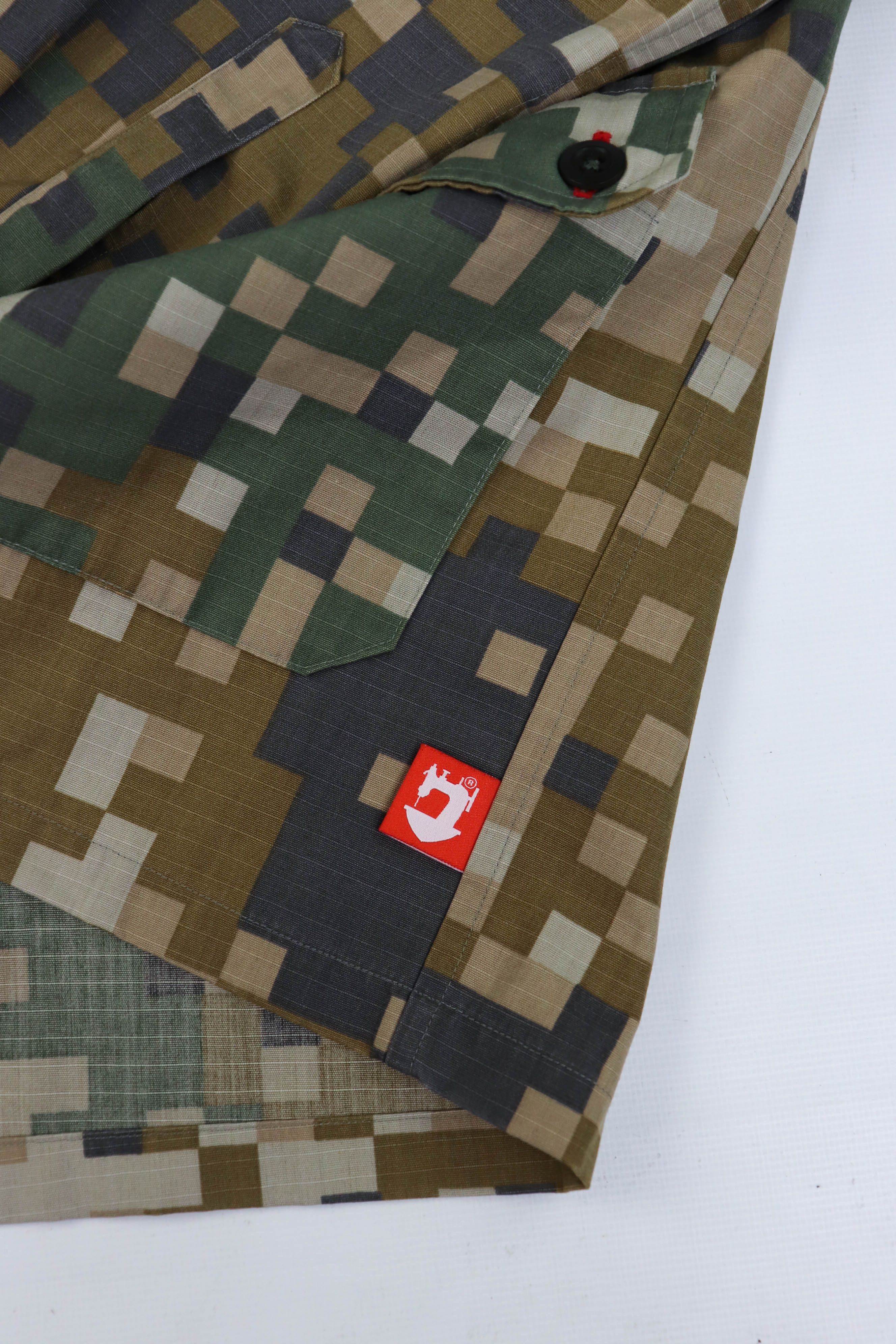 Other Joe & Co Handcraft Multicolor Pixel Camo Light Field Jacket Size US L / EU 52-54 / 3 - 7 Thumbnail